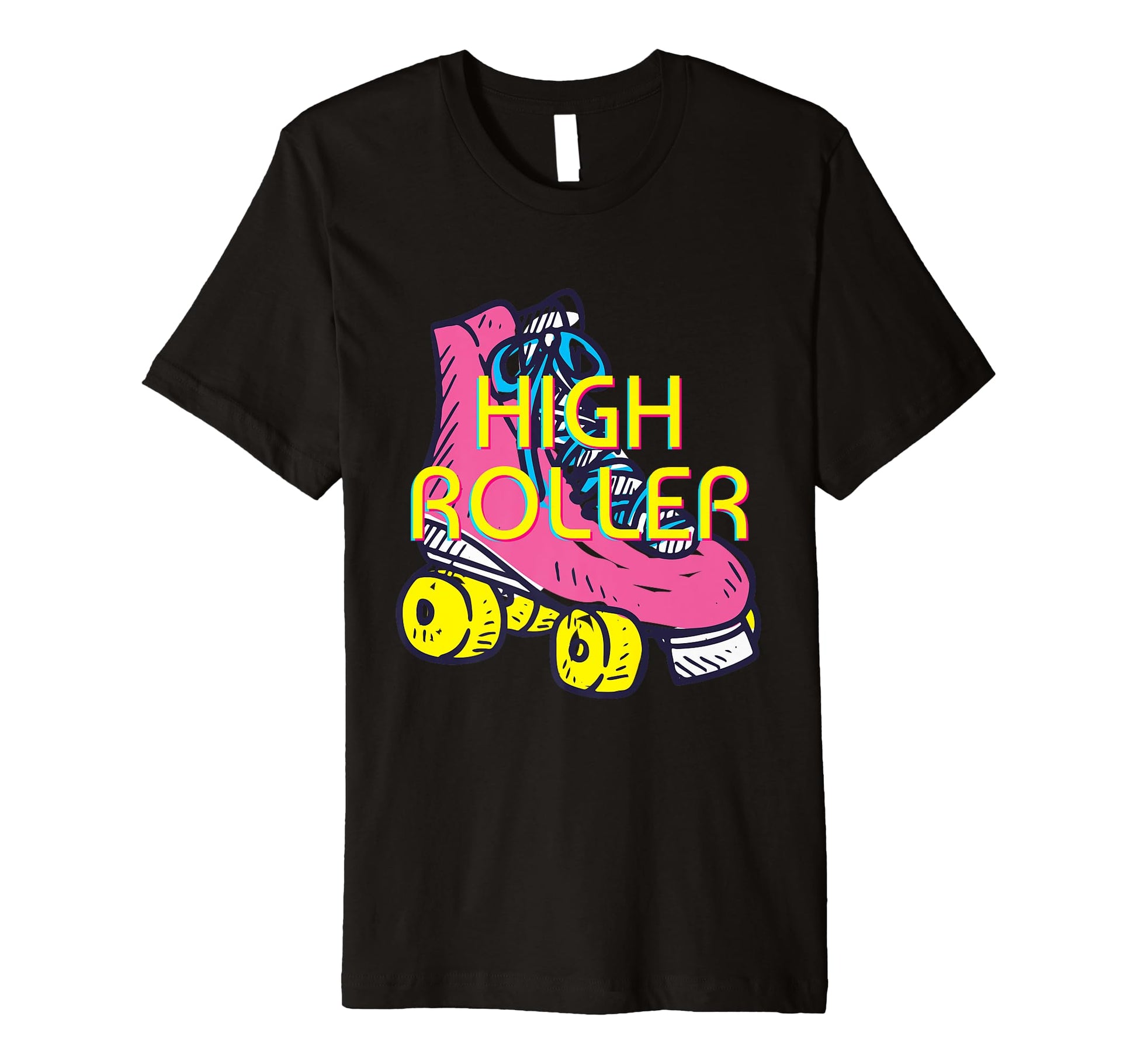 High Roller Skating Roller Derby T-Shirt - Streetwear Style Men Women - T-Shirt, Sweatshirt, Hoodie