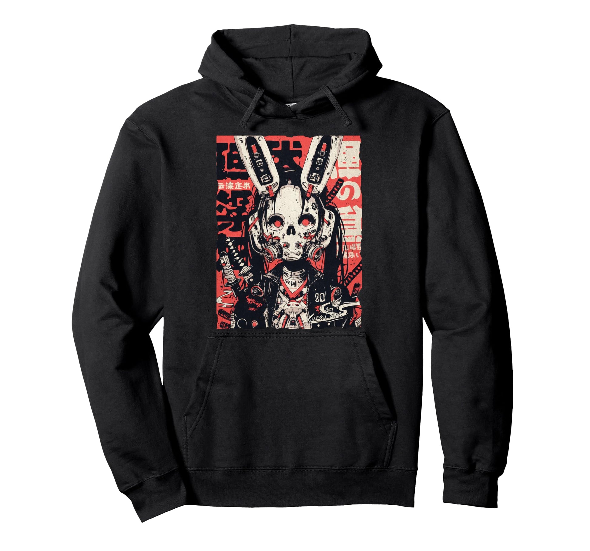 Japan Streetwear Cyberpunk Y2K Techwear Hoodie - Trendy Graphic for Adults - T-Shirt, Sweatshirt, Hoodie