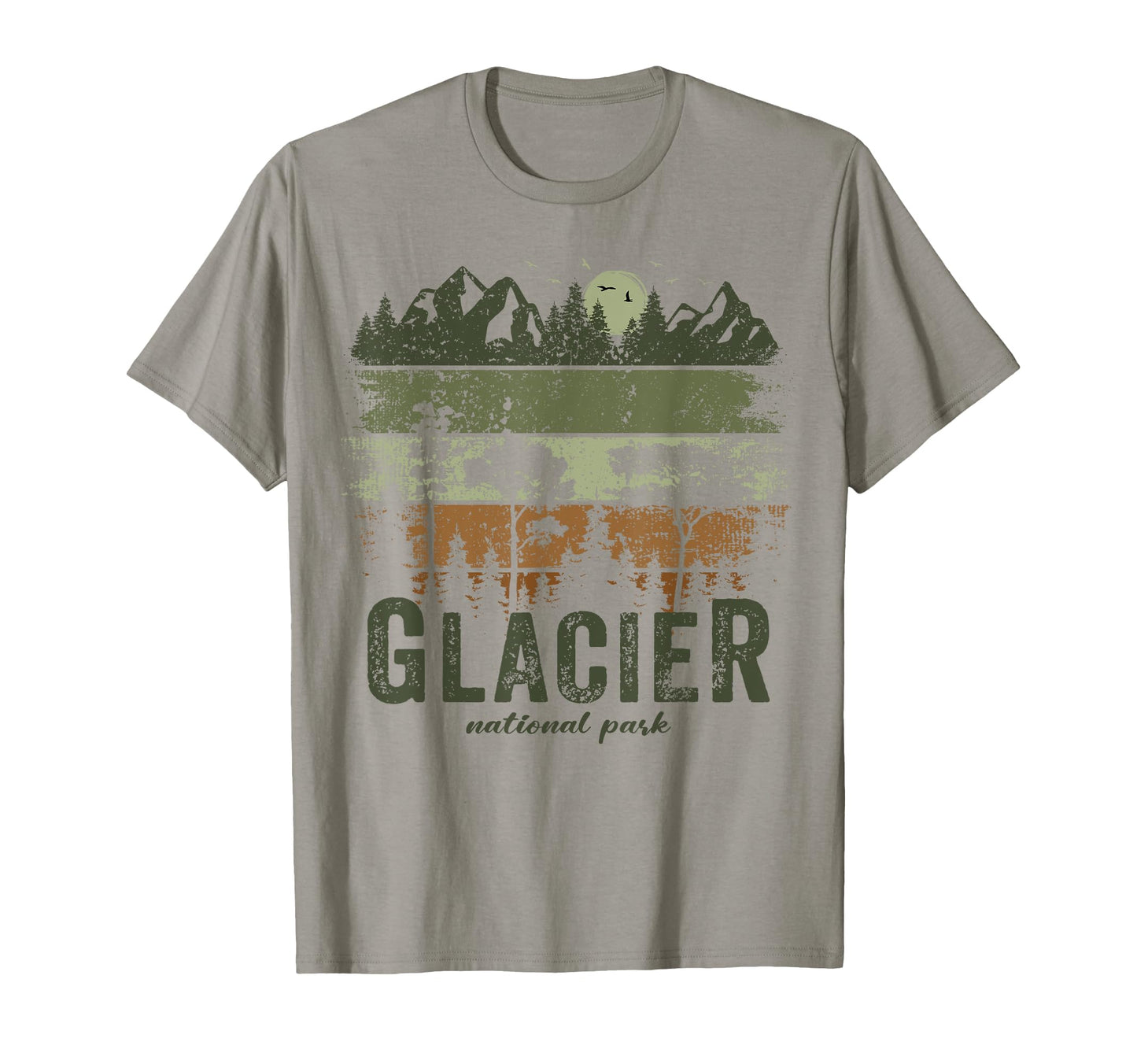 Glacier National Park Us Glacier T-Shirt - Trendy Graphic Men Women - T-Shirt, Sweatshirt, Hoodie
