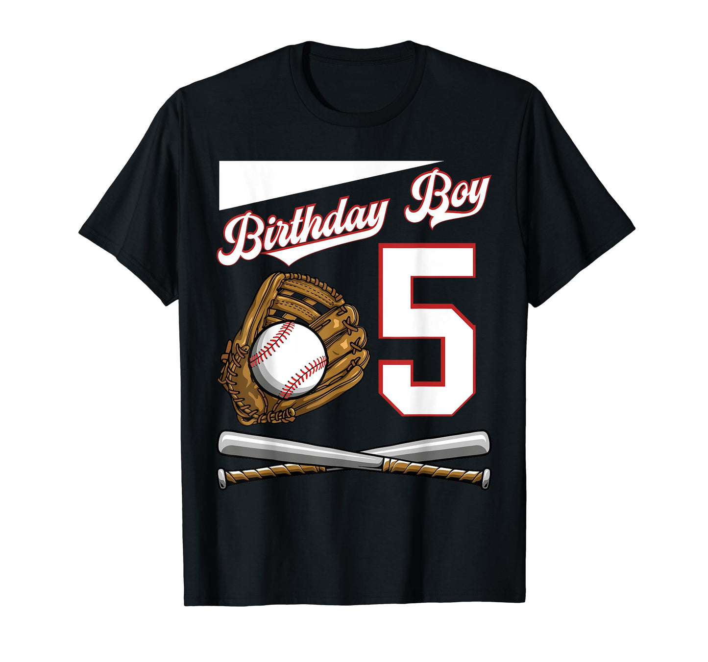 Birthday 5 Party Cake Baseball Field T-Shirt - Streetwear Style Men Women - T-Shirt, Sweatshirt, Hoodie