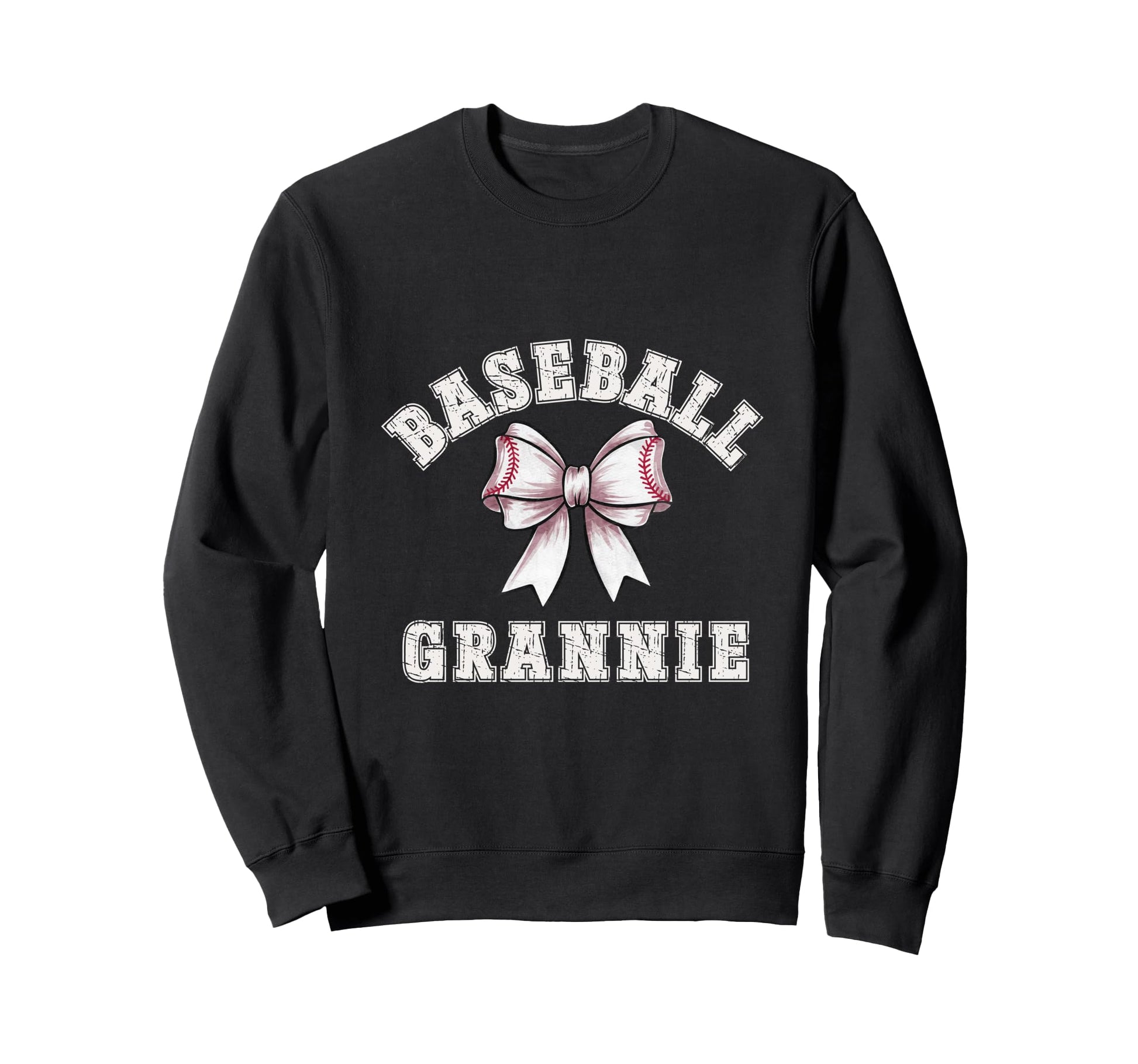 Coquette Baseball Grannie Bow Game Sweatshirt - Trendy Graphic for Adults - T-Shirt, Sweatshirt, Hoodie