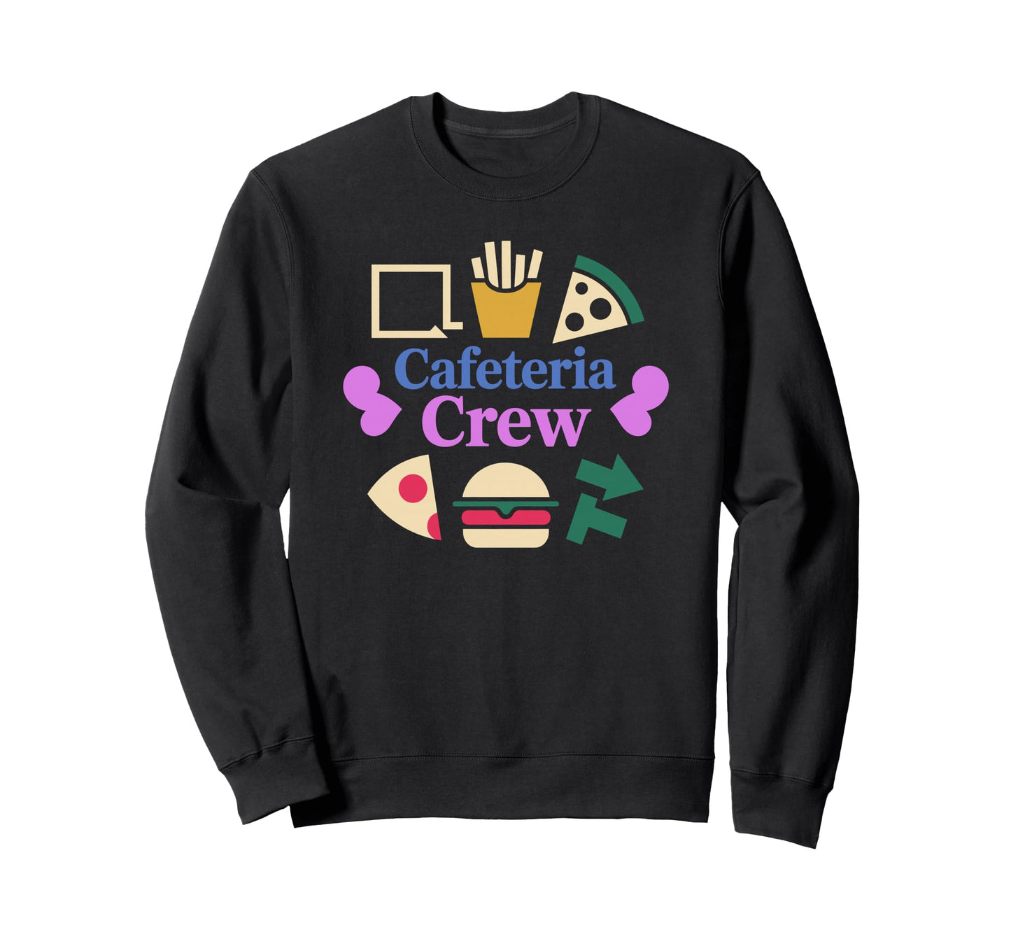 Awesome Cafeteria Crew Lunch Lady Sweatshirt - Custom Art Print for Adults - T-Shirt, Sweatshirt, Hoodie