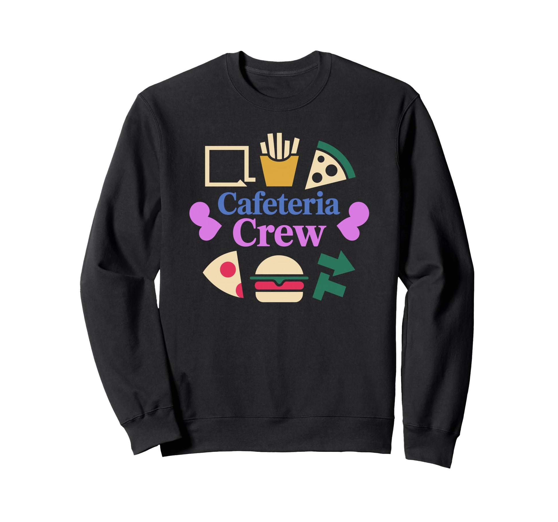 Awesome Cafeteria Crew Lunch Lady Sweatshirt - Custom Art Print for Adults - T-Shirt, Sweatshirt, Hoodie