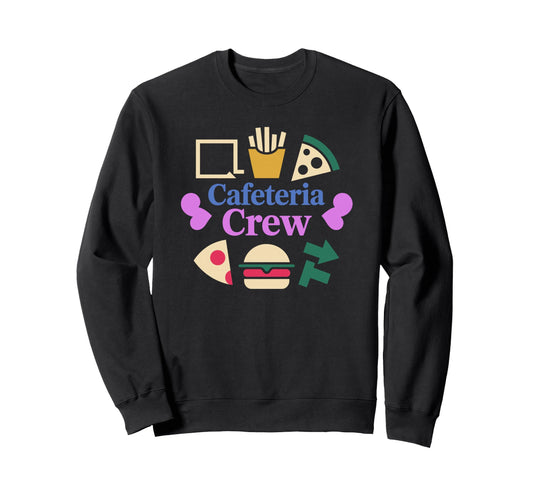 Awesome Cafeteria Crew Lunch Lady Sweatshirt - Custom Art Print for Adults - T-Shirt, Sweatshirt, Hoodie