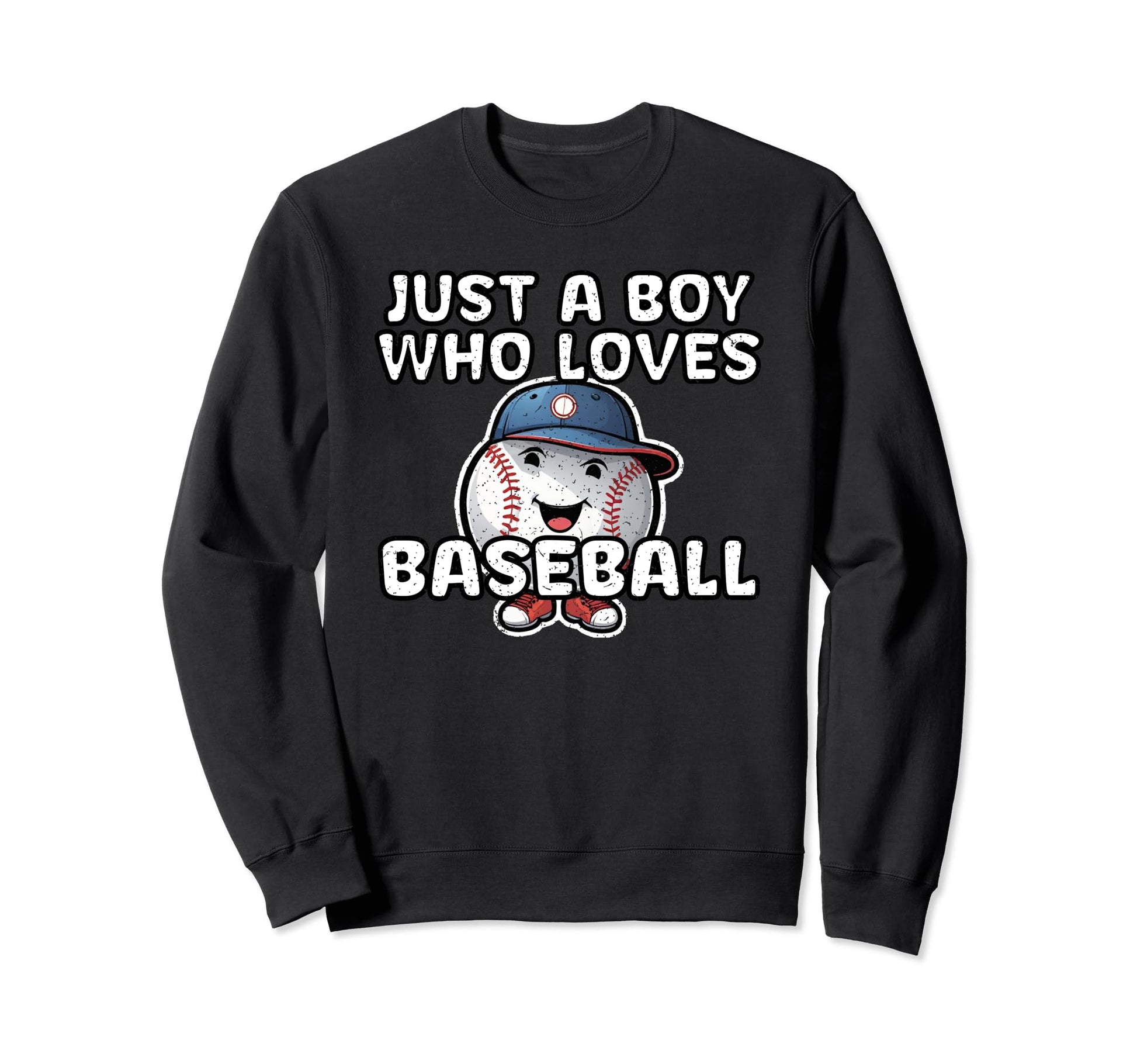 Just Who Loves Baseball Baseball Sweatshirt - Custom Art Print for Adults - T-Shirt, Sweatshirt, Hoodie