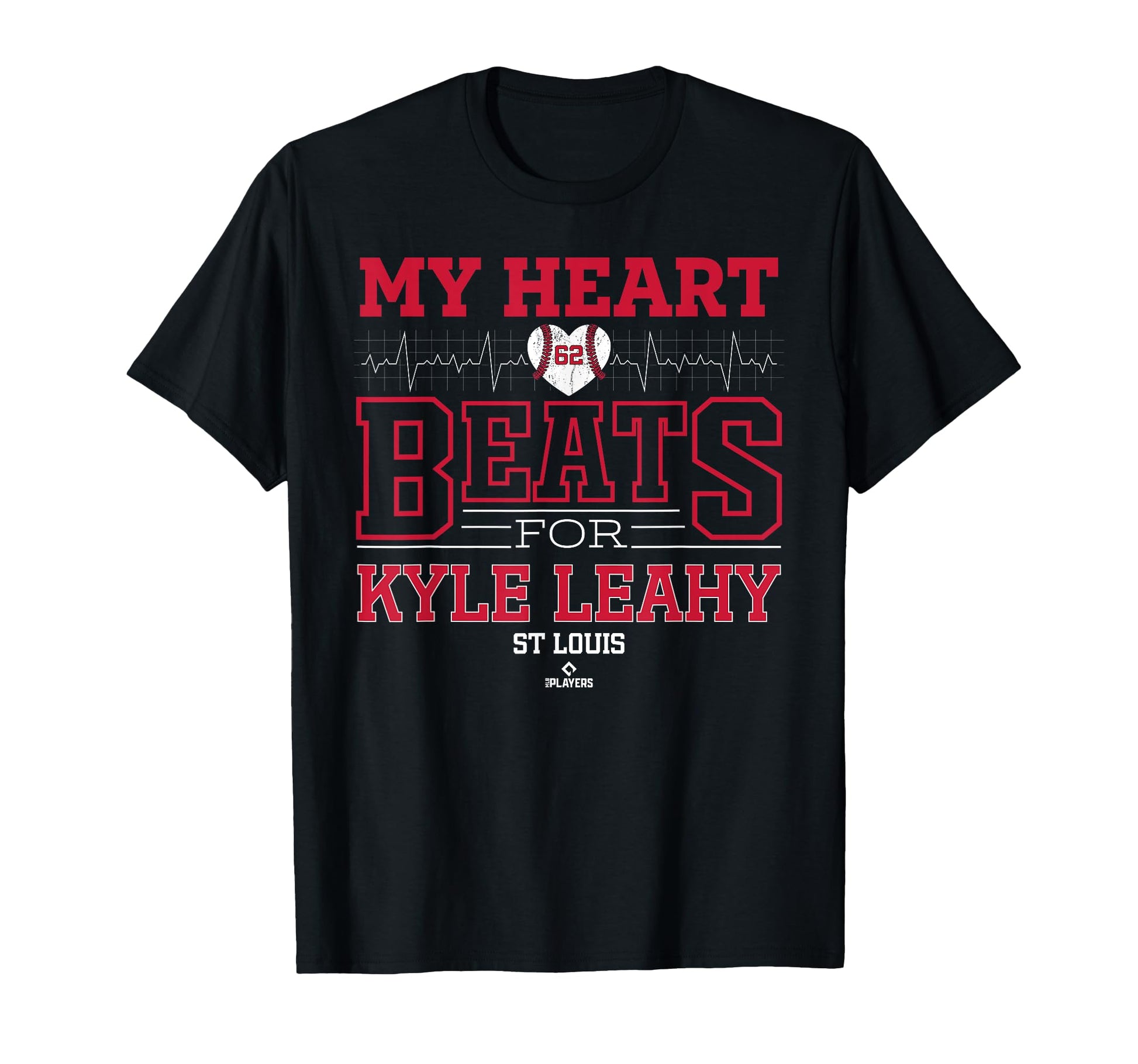 My Heart Beats Kyle Leahy St Louis T-Shirt - Trendy Graphic Unisex - T-Shirt, Sweatshirt, Hoodie