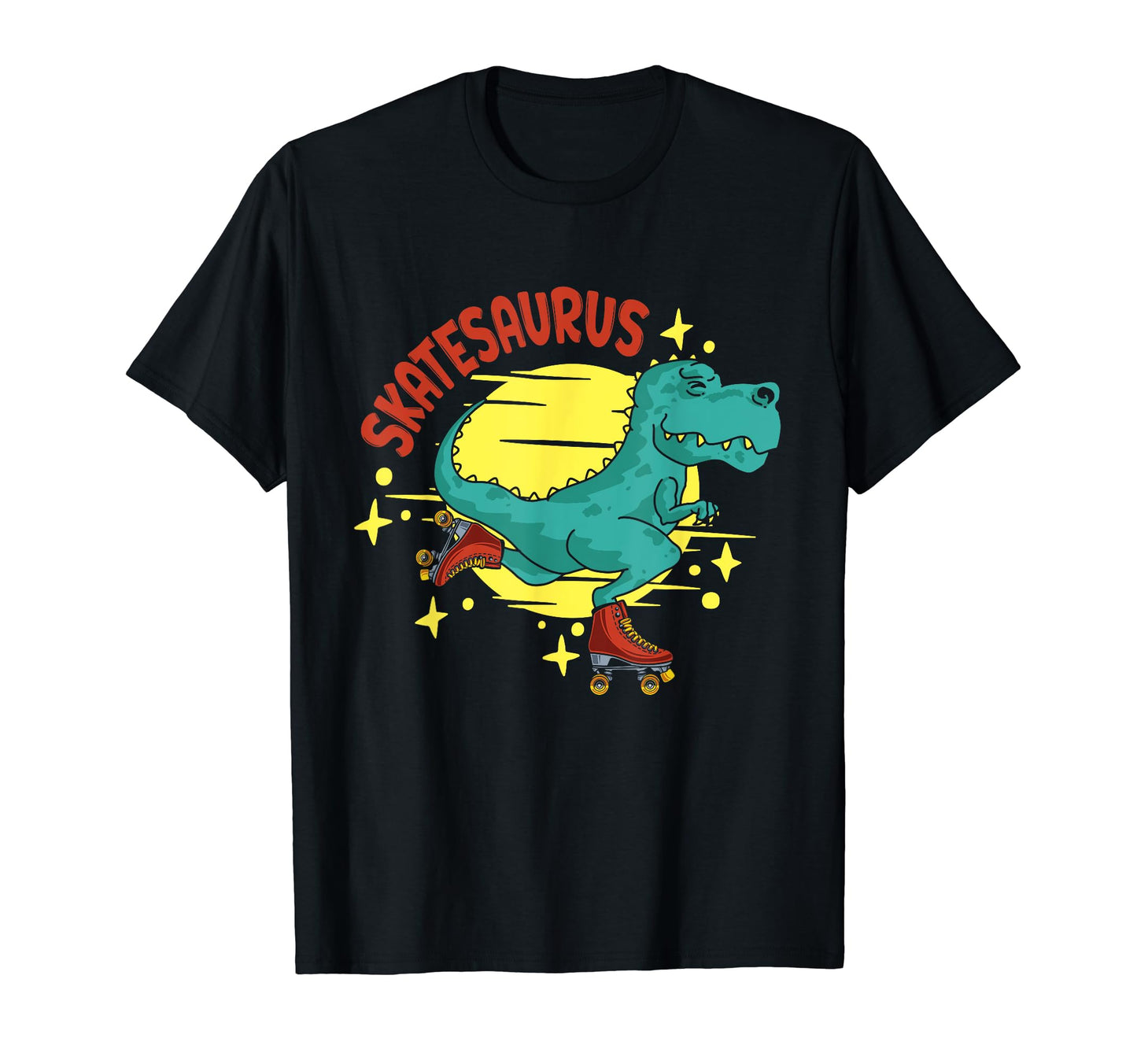 Skatesaurus Roller Skates Roller Skating T-Shirt - Aesthetic Graphic Unisex - T-Shirt, Sweatshirt, Hoodie