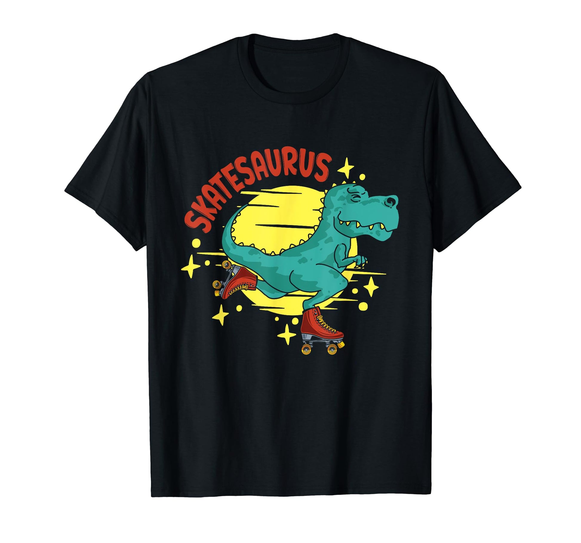 Skatesaurus Roller Skates Roller Skating T-Shirt - Aesthetic Graphic Unisex - T-Shirt, Sweatshirt, Hoodie