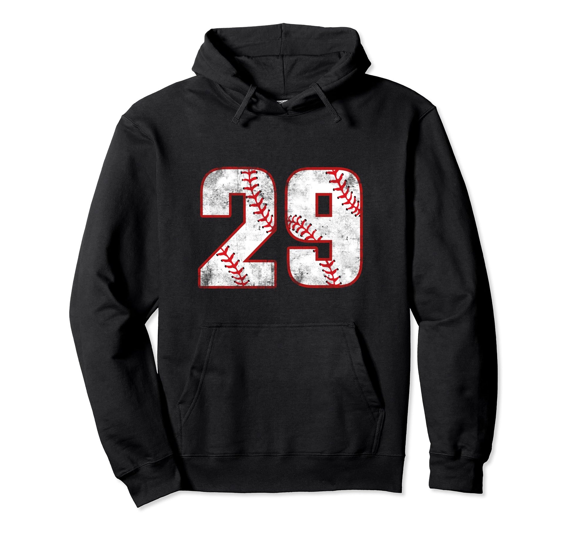 Baseball 29 Jersey Number Hoodie - Graphic Print Men Women - T-Shirt, Sweatshirt, Hoodie