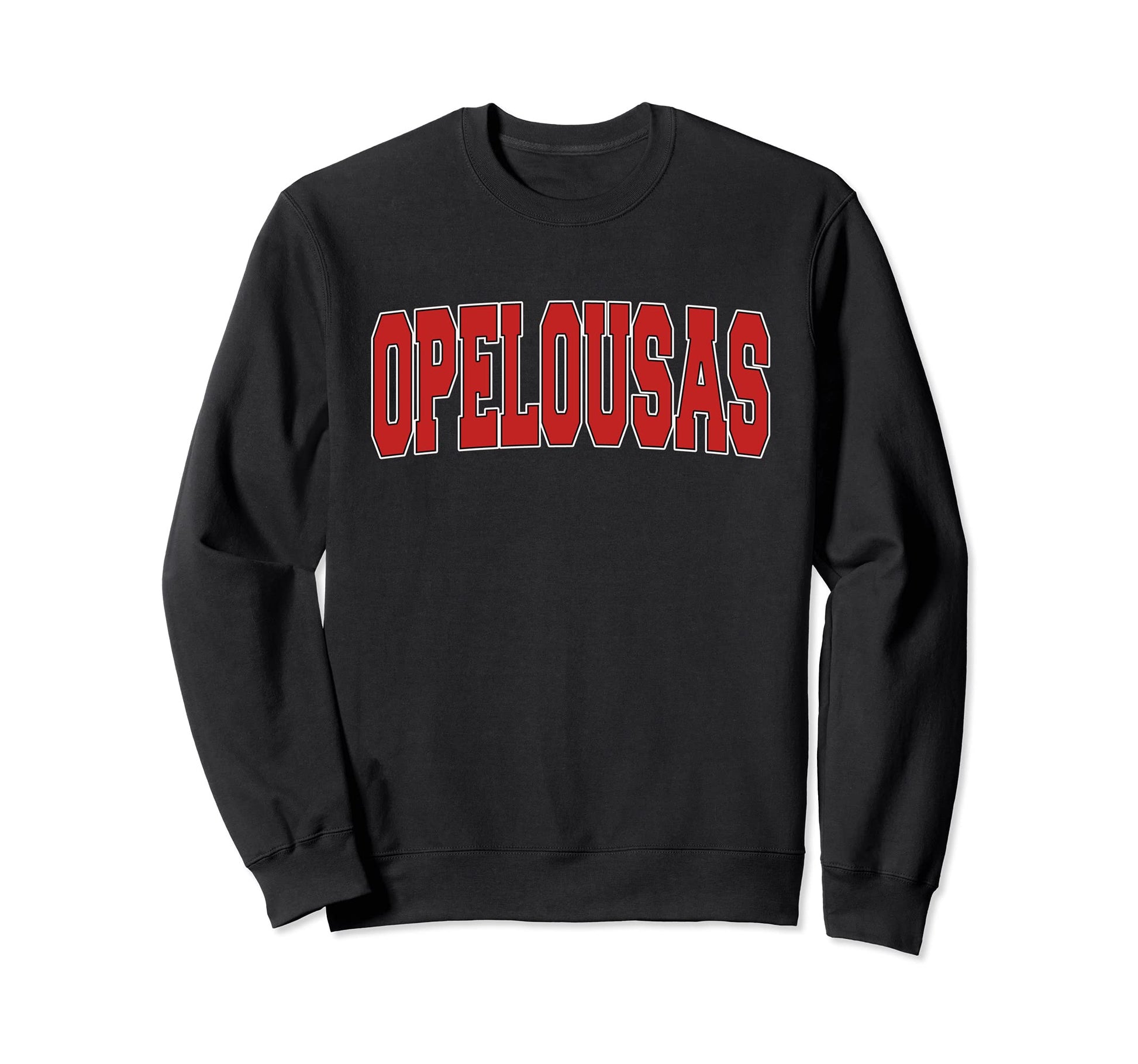Opelousas La Louisiana Varsity Usa Sweatshirt - Custom Art Print Men Women - T-Shirt, Sweatshirt, Hoodie