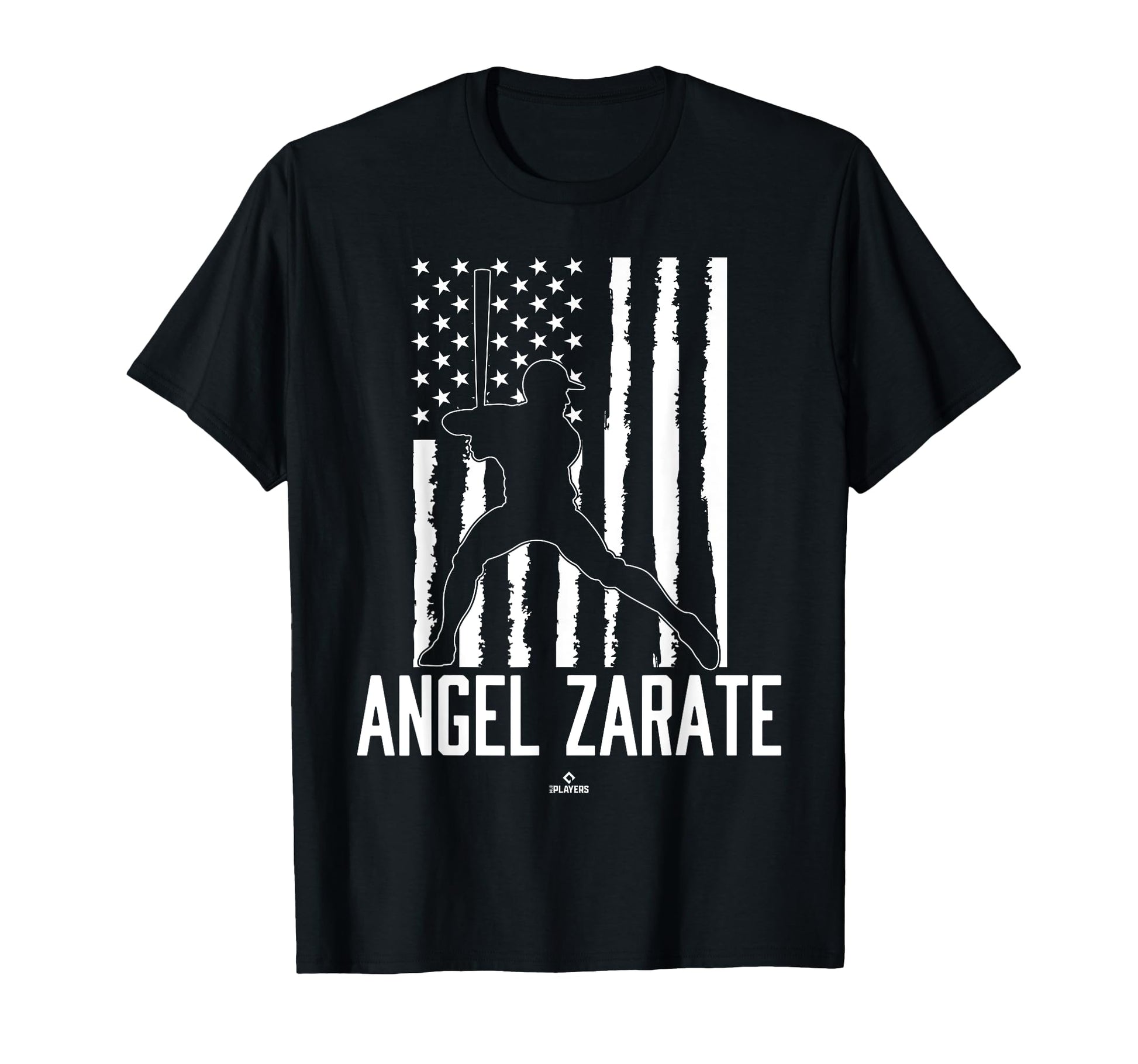 Distressed Flag Swing Angel Zarate T-Shirt - Unique Graphic Men Women - T-Shirt, Sweatshirt, Hoodie