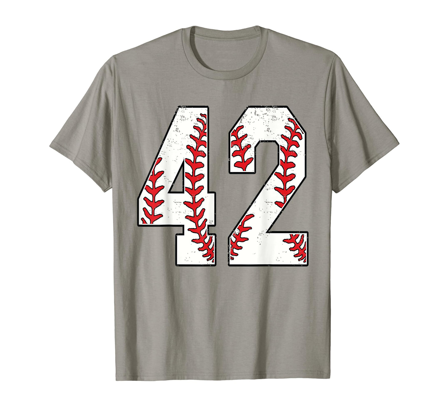Number 42 Baseball 42 Jersey Number T-Shirt - Aesthetic Graphic Men Women - T-Shirt, Sweatshirt, Hoodie