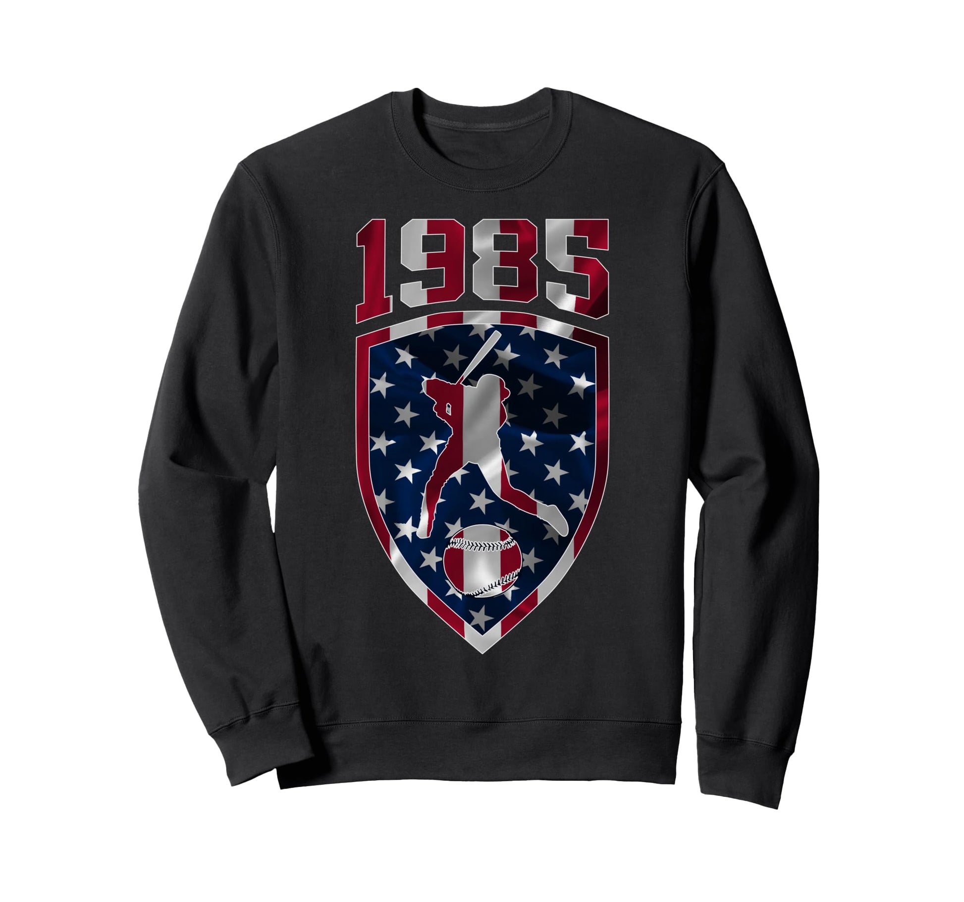 1985 Baseball 41St Birthday Sweatshirt - Graphic Print for Adults - T-Shirt, Sweatshirt, Hoodie
