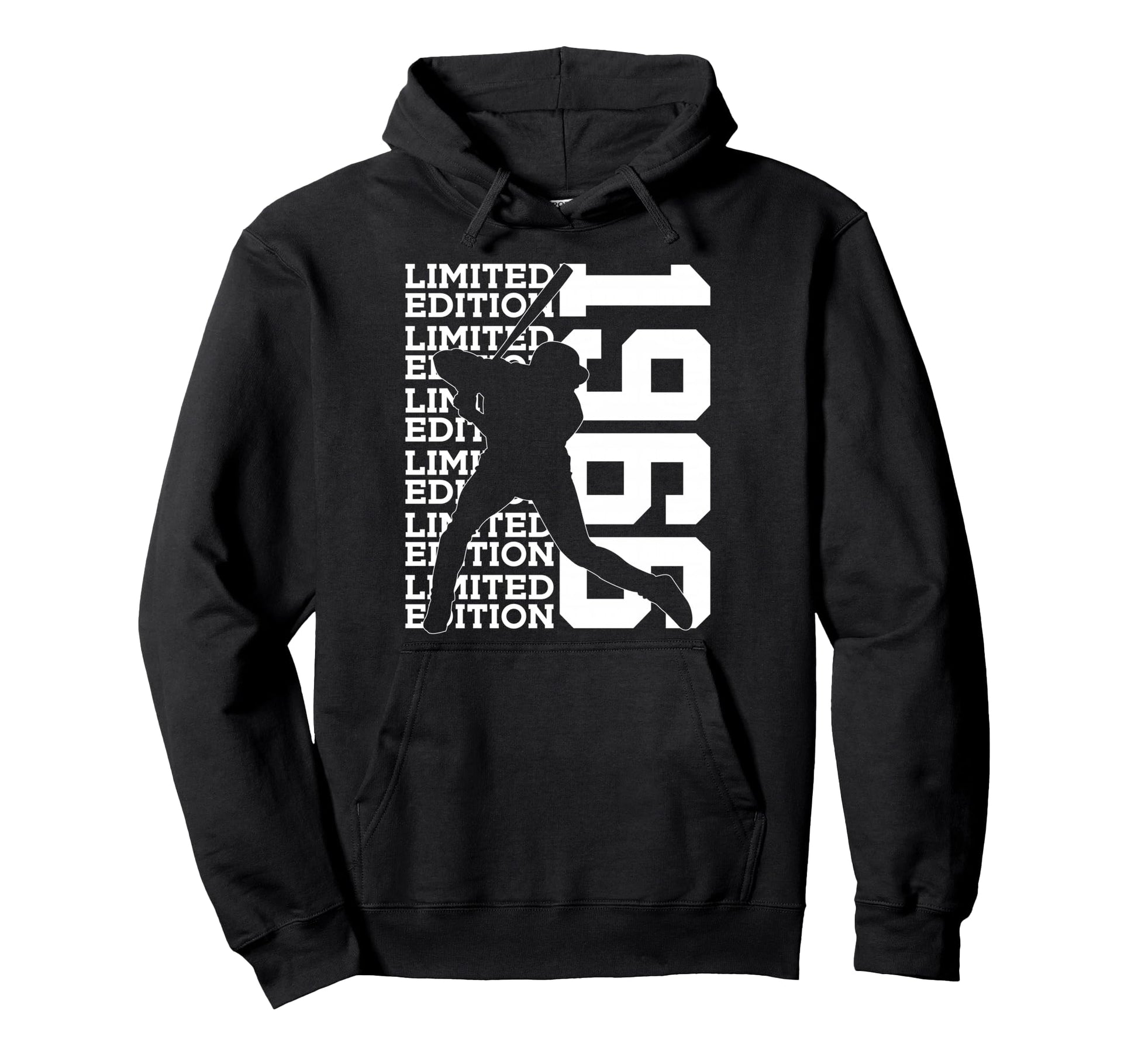 1966 Baseball 60Th Birthday Hoodie - Novelty Apparel Unisex - T-Shirt, Sweatshirt, Hoodie