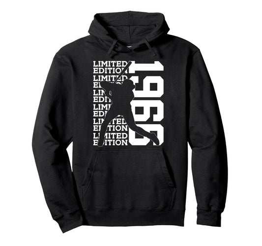 1966 Baseball 60Th Birthday Hoodie - Novelty Apparel Unisex - T-Shirt, Sweatshirt, Hoodie
