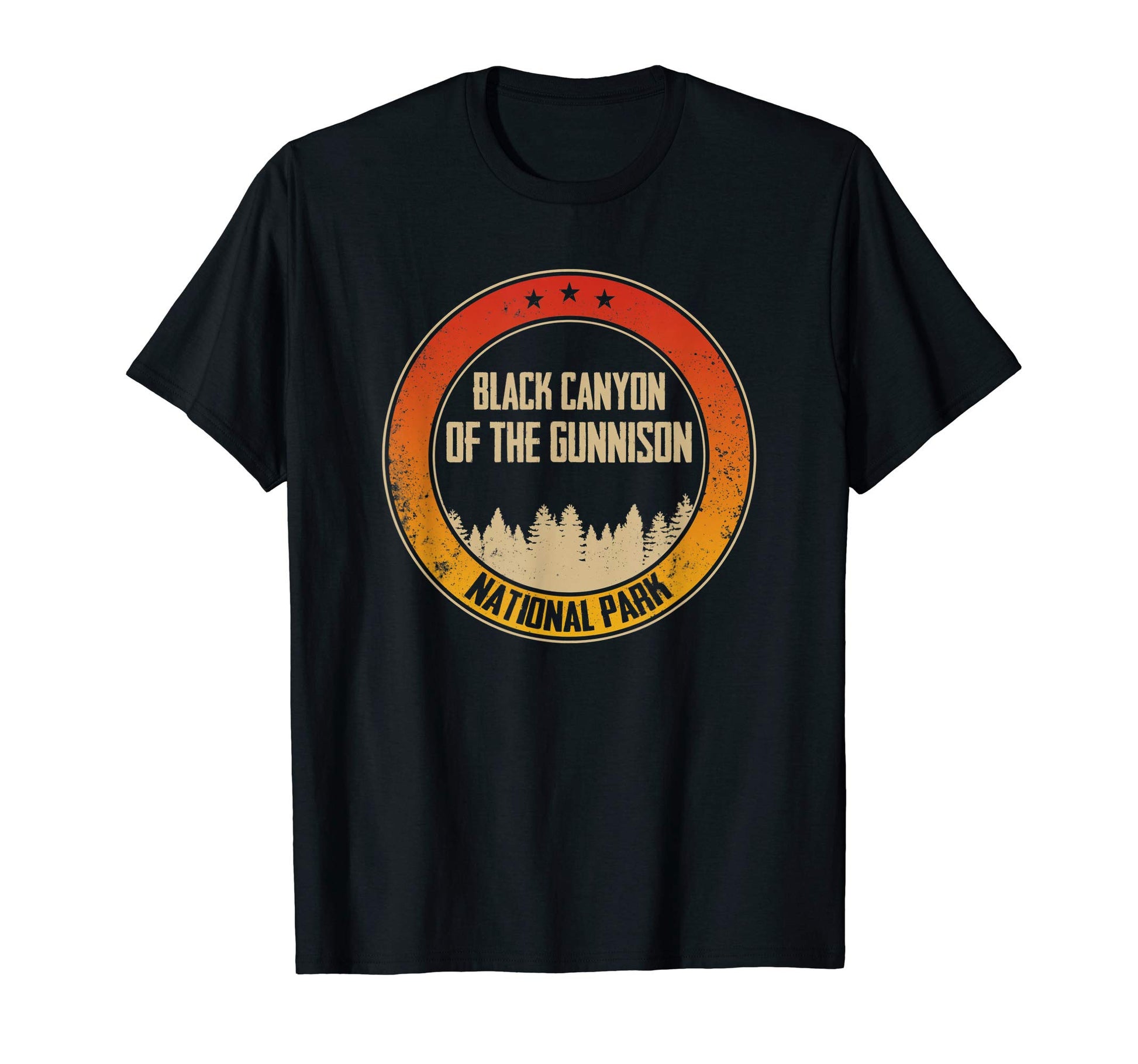 Black Canyon Gunnison National Park T-Shirt - Minimalist Print for Adults - T-Shirt, Sweatshirt, Hoodie