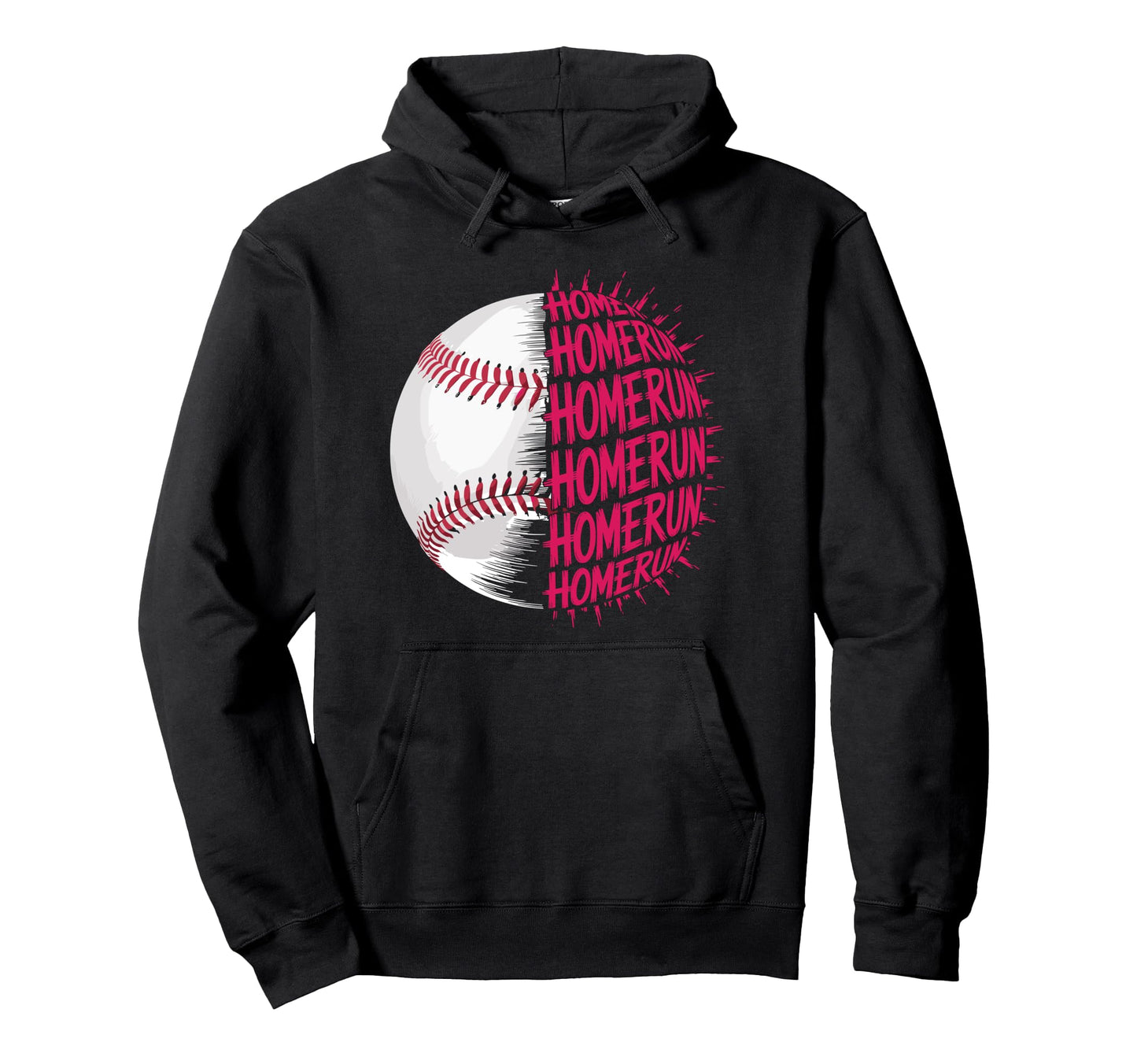 Homerun Baseball Player Team And Hoodie - Trendy Graphic Men Women - T-Shirt, Sweatshirt, Hoodie