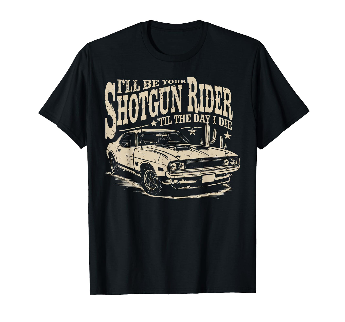 Car Western T-Shirt - Streetwear Style for Adults - T-Shirt, Sweatshirt, Hoodie