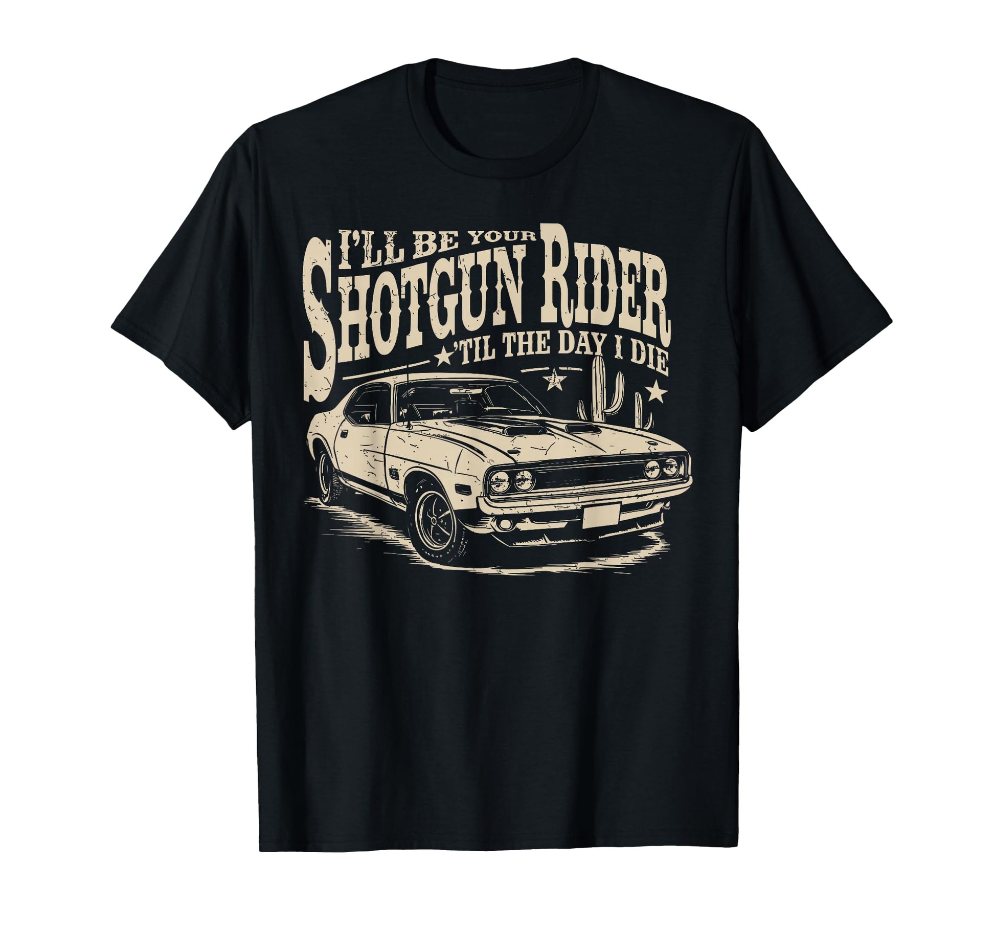 Car Western T-Shirt - Streetwear Style for Adults - T-Shirt, Sweatshirt, Hoodie