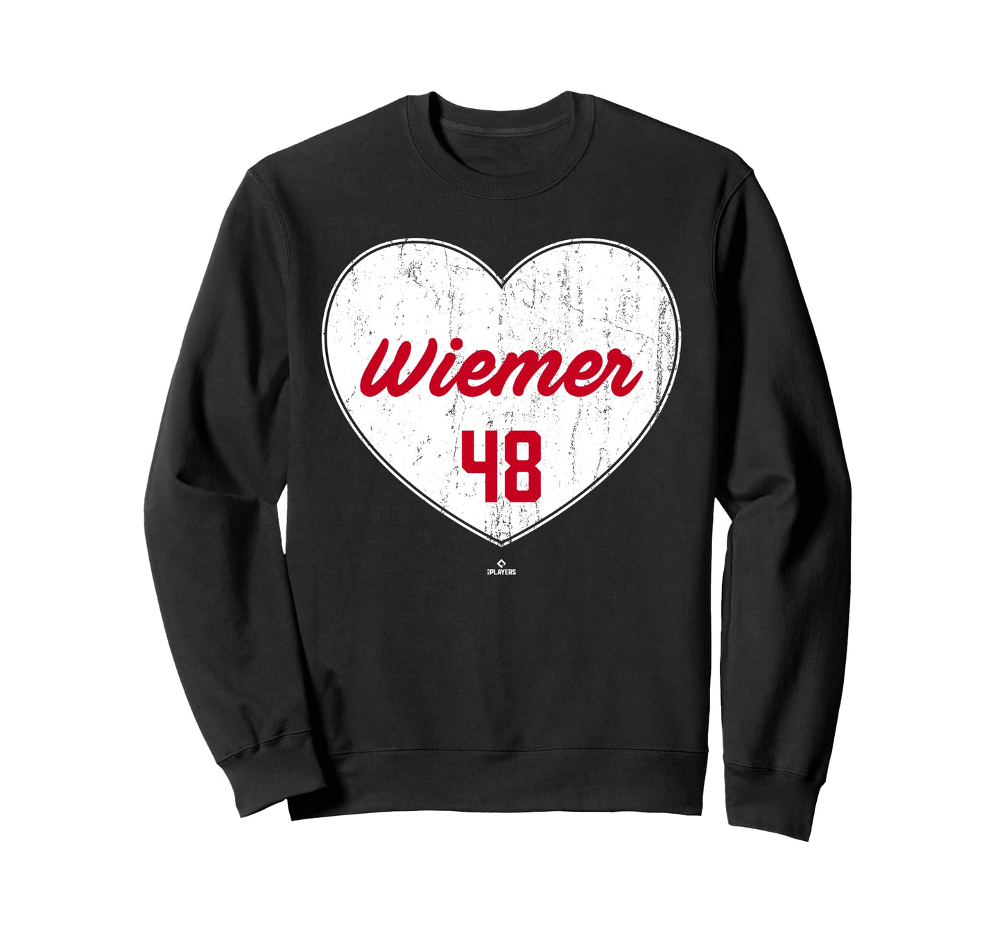 Distressed Heart Joey Wiemer Sweatshirt - Graphic Print Men Women - T-Shirt, Sweatshirt, Hoodie