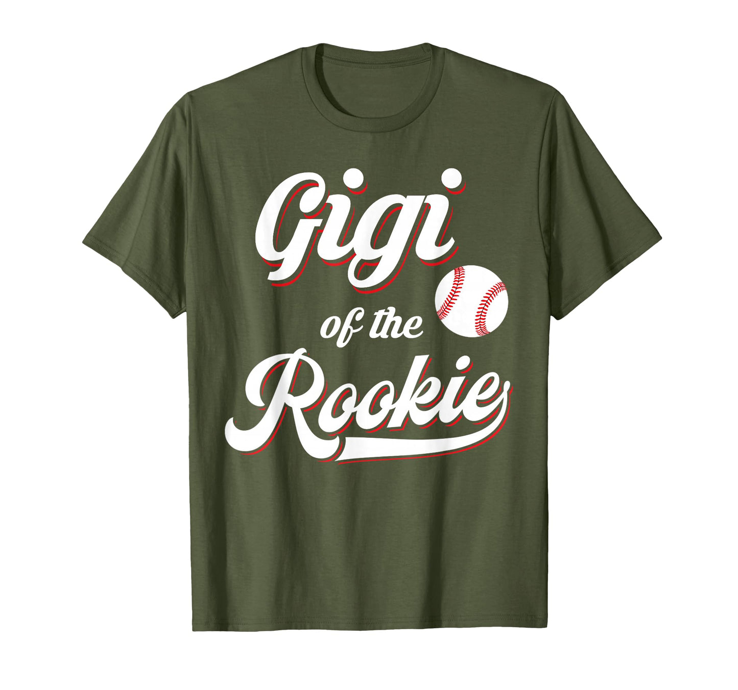 Gigi Rookie Matching Family Baseball T-Shirt - Novelty Apparel Unisex - T-Shirt, Sweatshirt, Hoodie