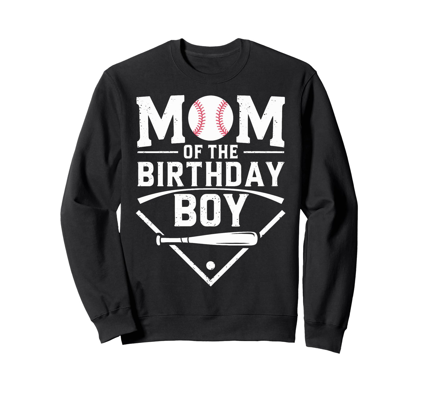 Funny Mom Birthday Baseball Sweatshirt - Minimalist Print Men Women - T-Shirt, Sweatshirt, Hoodie