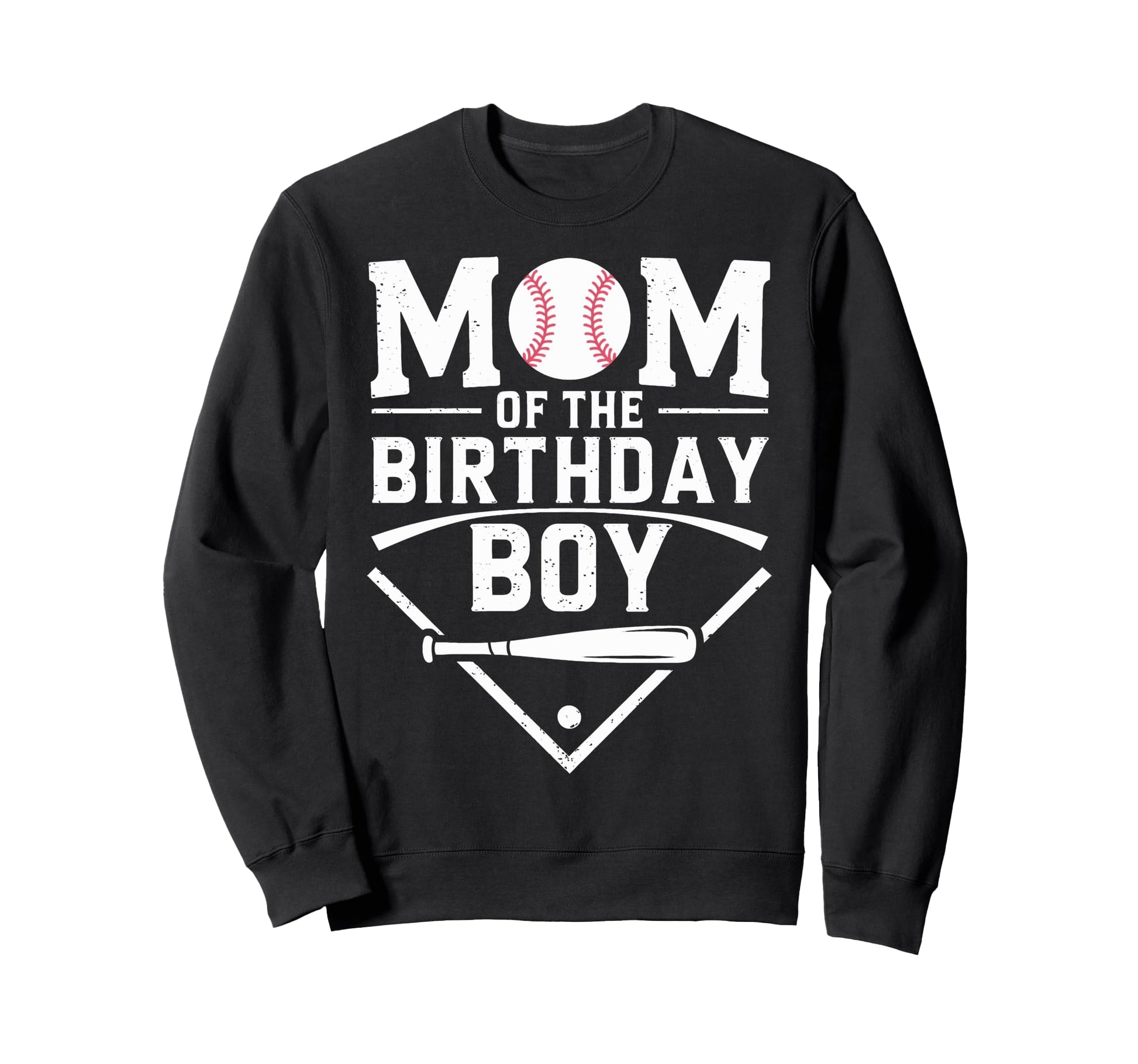Funny Mom Birthday Baseball Sweatshirt - Minimalist Print Men Women - T-Shirt, Sweatshirt, Hoodie