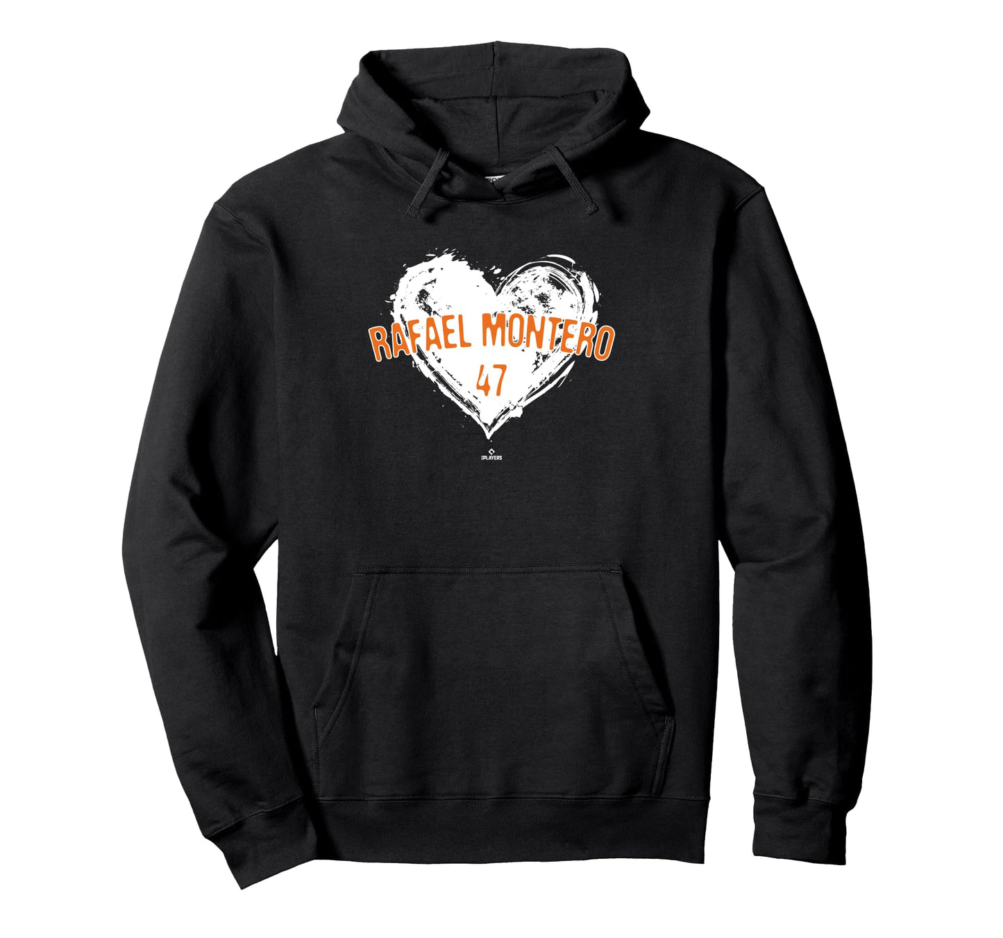 Distressed Heart Rafael Montero Houston Hoodie - Streetwear Style Unisex - T-Shirt, Sweatshirt, Hoodie