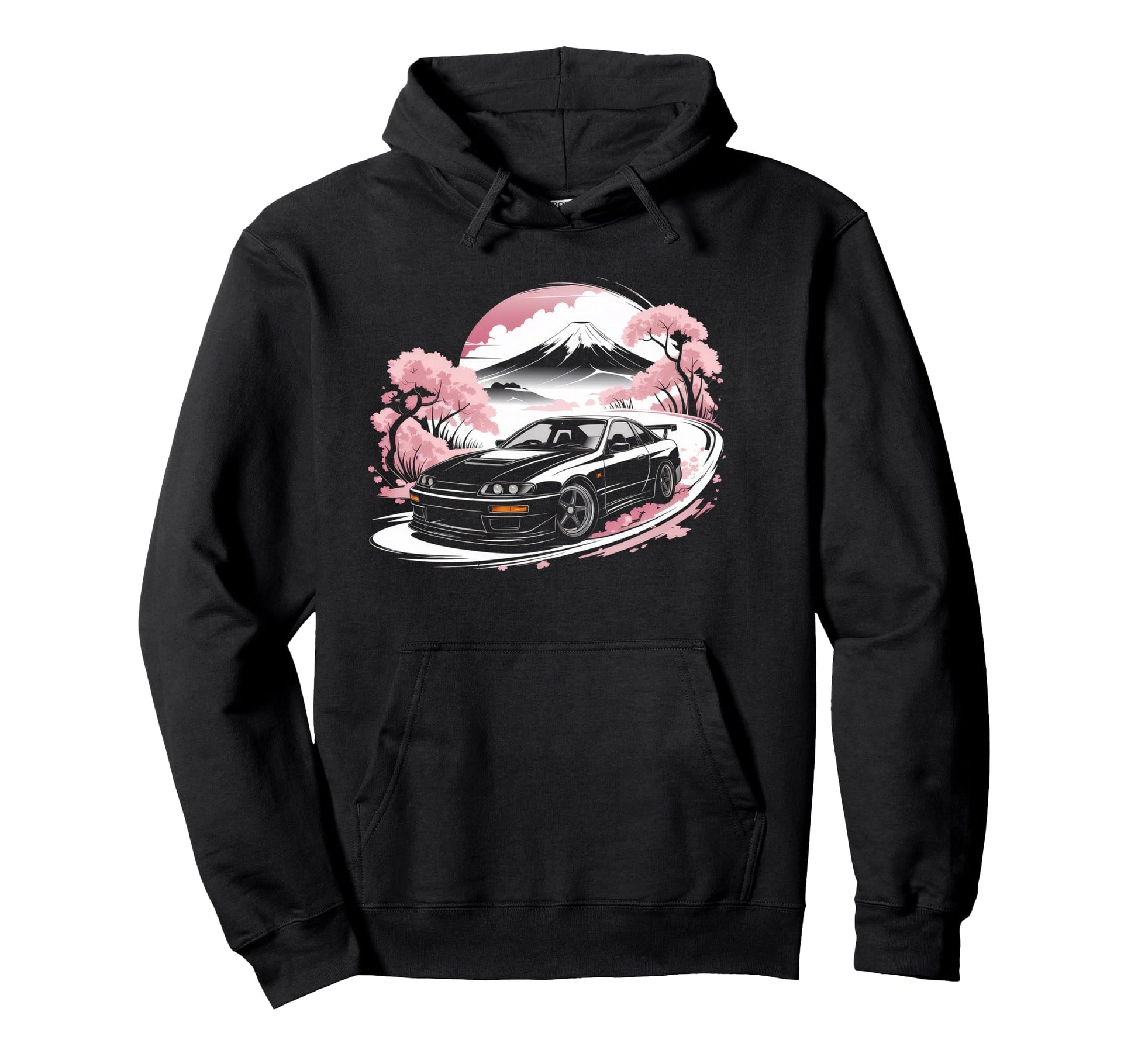 Japanese Car Jdm Japan Street Racing Hoodie - Aesthetic Graphic for Adults - T-Shirt, Sweatshirt, Hoodie