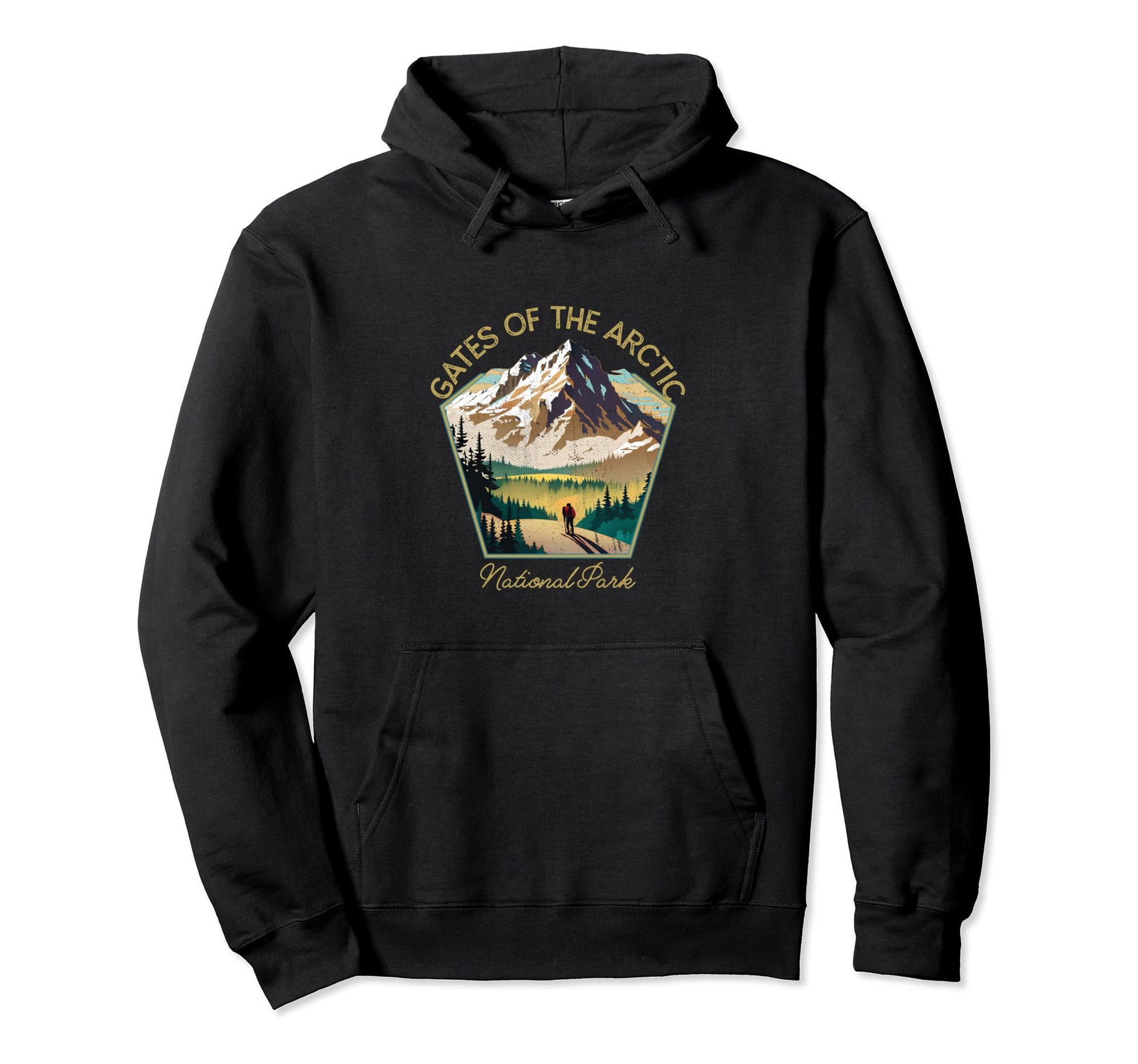 Gates Arctic National Park Souvenir Hoodie - Fun Novelty Design Unisex - T-Shirt, Sweatshirt, Hoodie