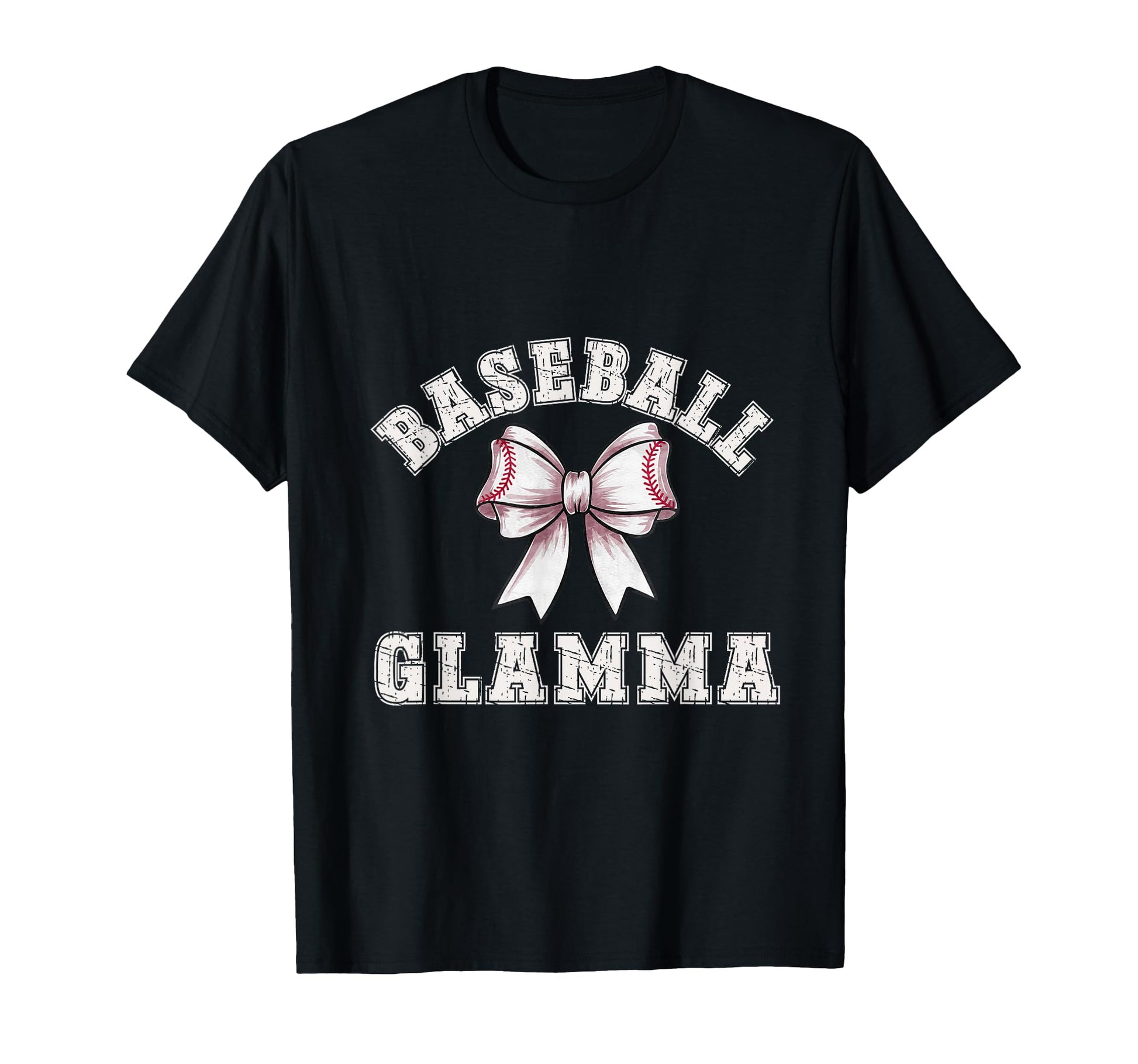 Coquette Baseball Glamma Bow Game Day T-Shirt - Novelty Apparel Men Women - T-Shirt, Sweatshirt, Hoodie