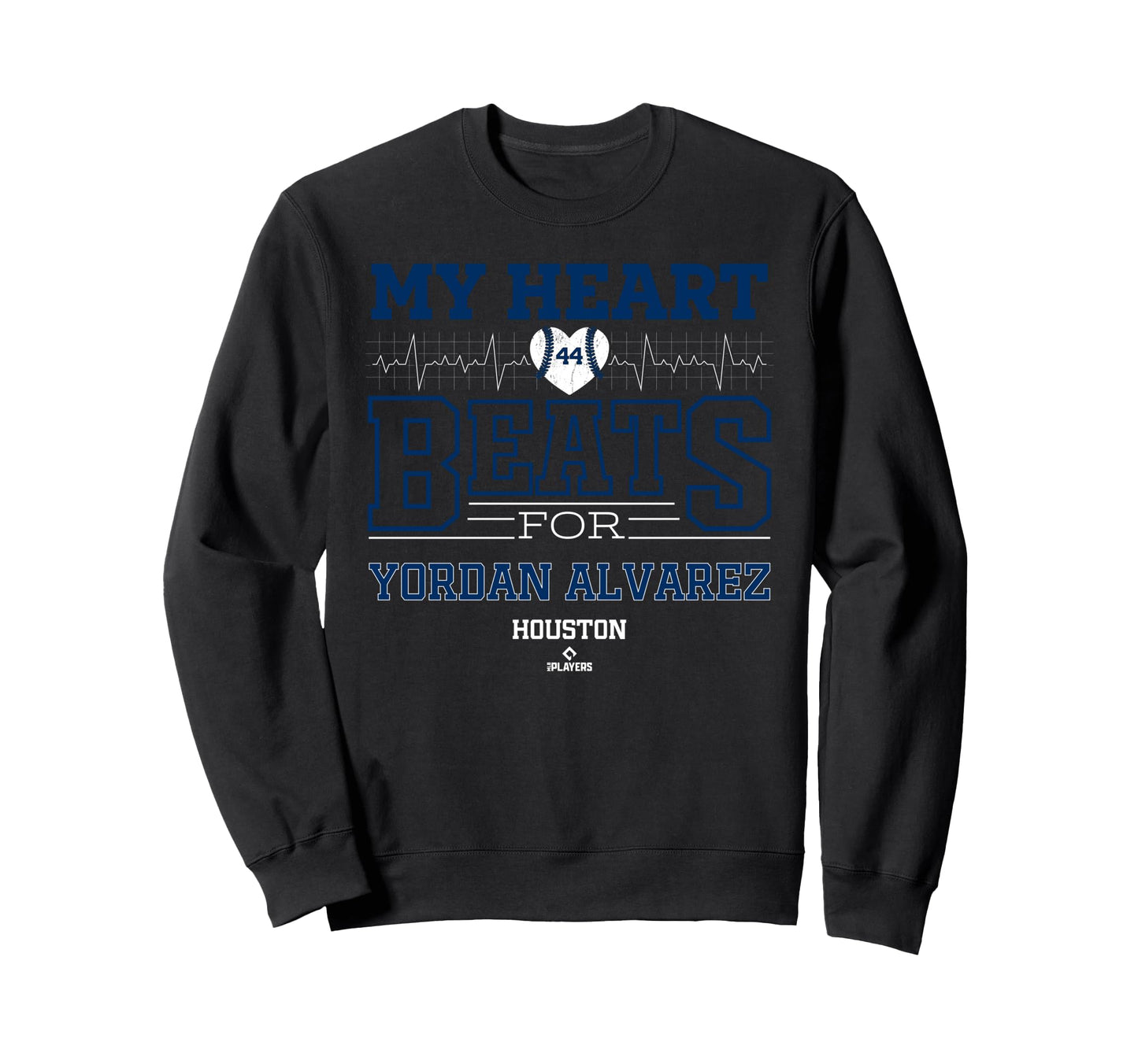 My Heart Beats Yordan Alvarez Sweatshirt - Minimalist Print for Adults - T-Shirt, Sweatshirt, Hoodie