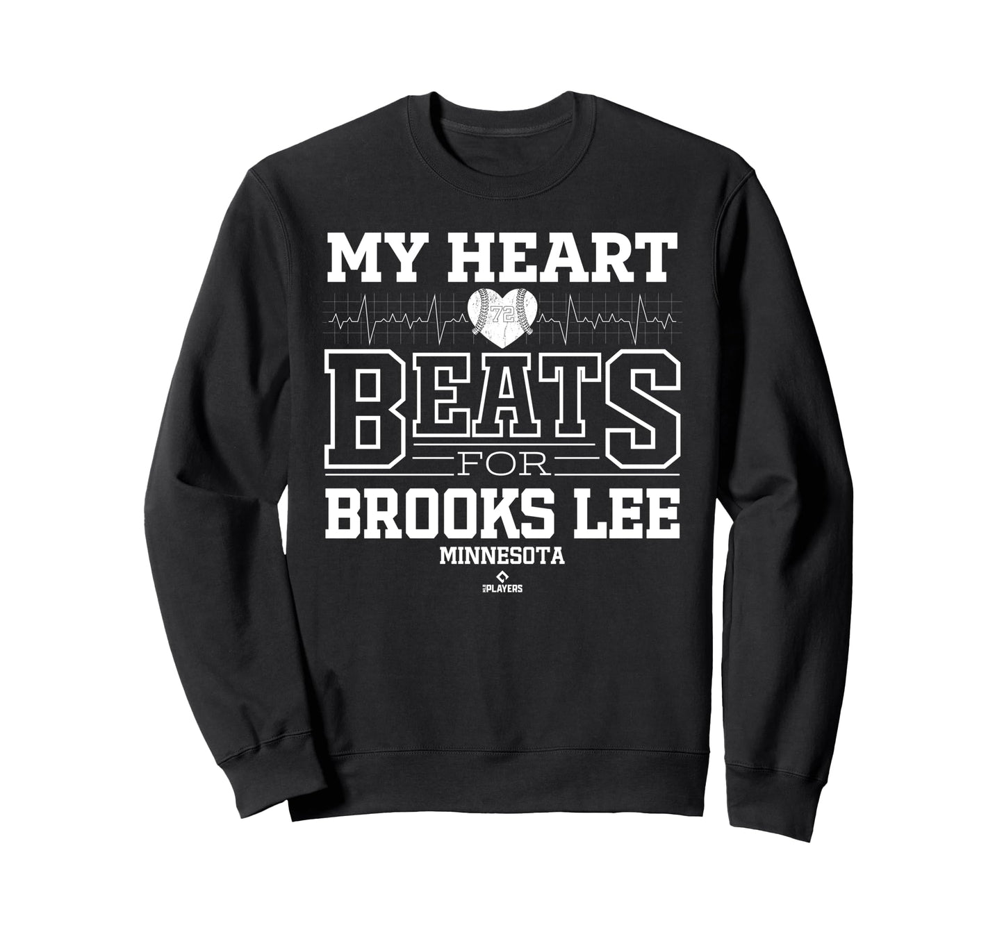 My Heart Beats Brooks Lee Sweatshirt - Fun Novelty Design Men Women - T-Shirt, Sweatshirt, Hoodie