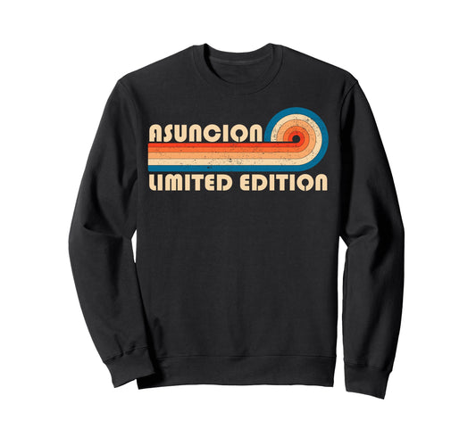 Asuncion 70S 80S Sunset Stripe Sweatshirt - Graphic Print Men Women - T-Shirt, Sweatshirt, Hoodie