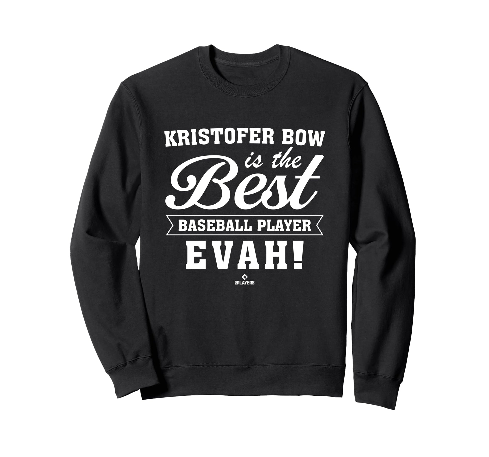 Best Evah Kristofer Bow Sweatshirt - Casual Everyday Wear for Adults - T-Shirt, Sweatshirt, Hoodie