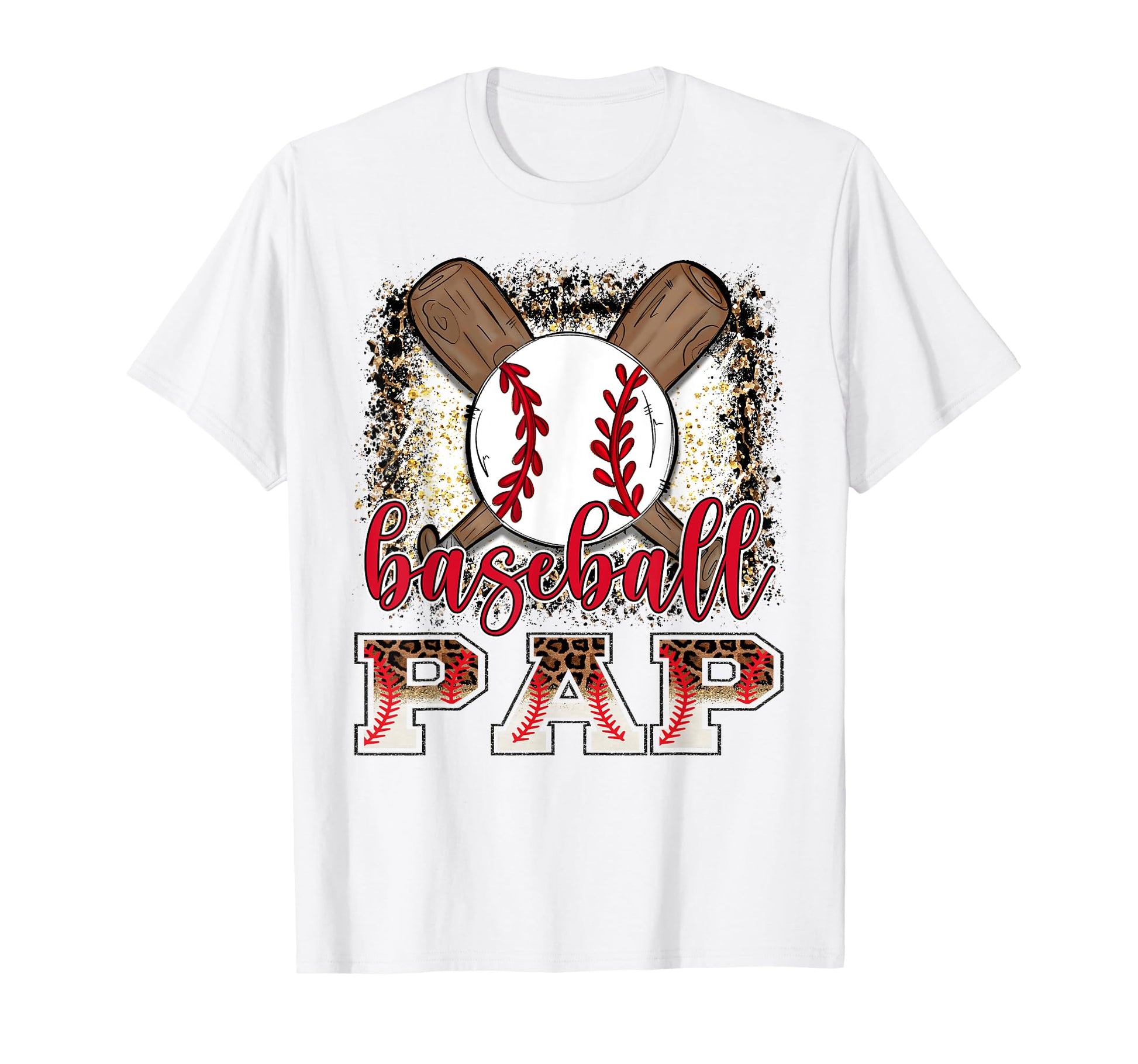 Baseball Pap Leopard Proud Ball Pap T-Shirt - Streetwear Style for Adults - T-Shirt, Sweatshirt, Hoodie