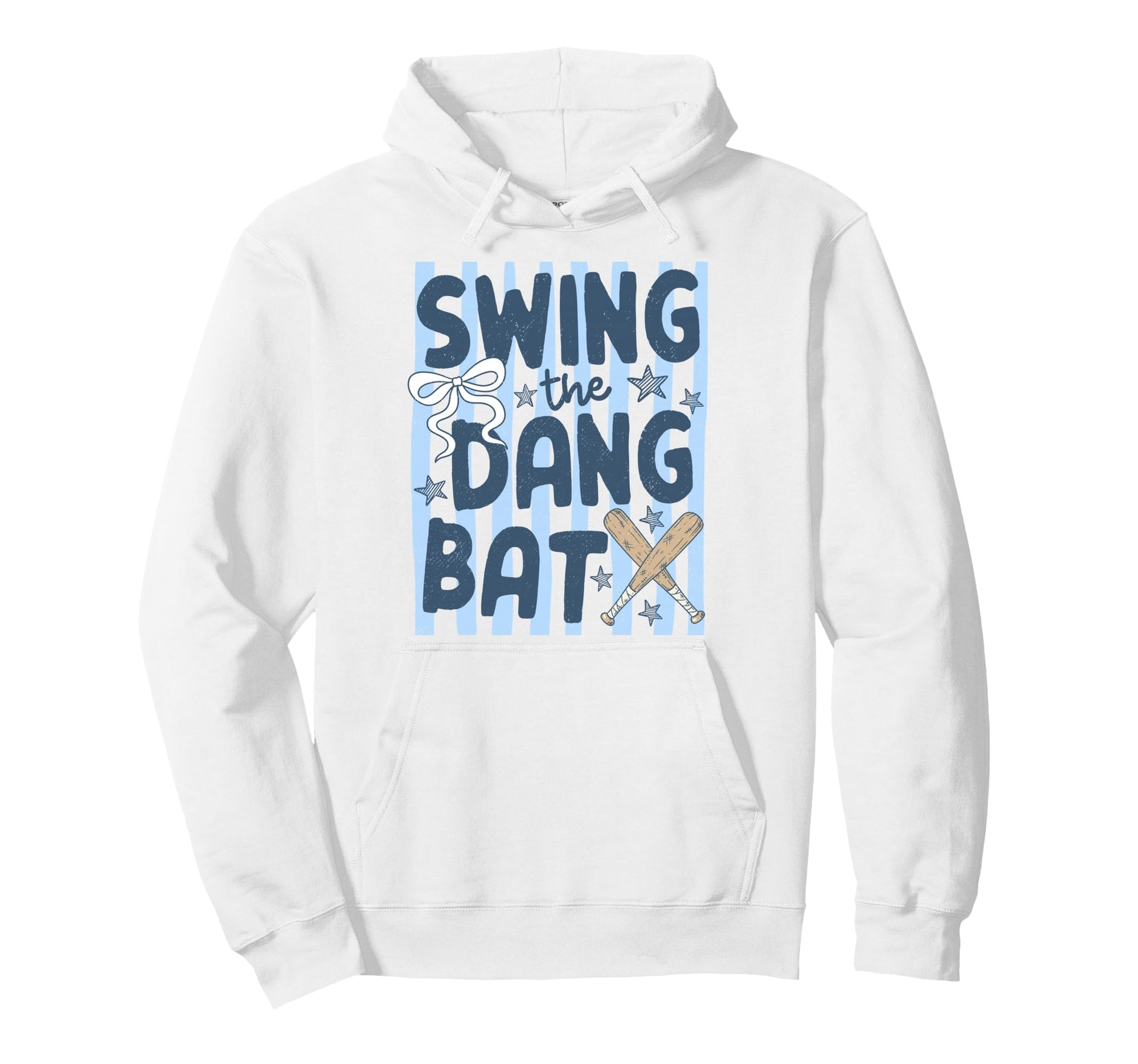 Swing Dang Bat Coquette Bow Funny Hoodie - Aesthetic Graphic Unisex - T-Shirt, Sweatshirt, Hoodie