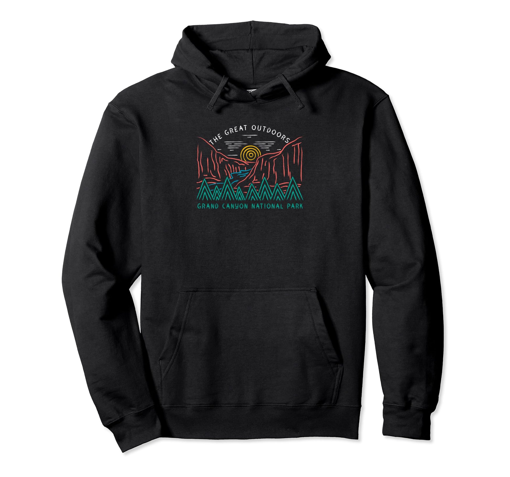 Grand Canyon National Park Hoodie - Graphic Print for Adults - T-Shirt, Sweatshirt, Hoodie