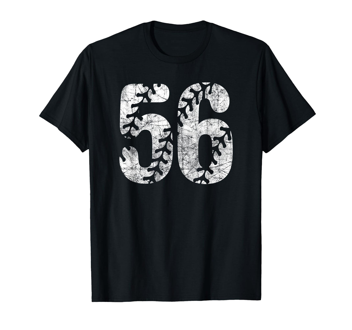 Baseball Softball Mom 56 Number 56 T-Shirt - Custom Art Print for Adults - T-Shirt, Sweatshirt, Hoodie