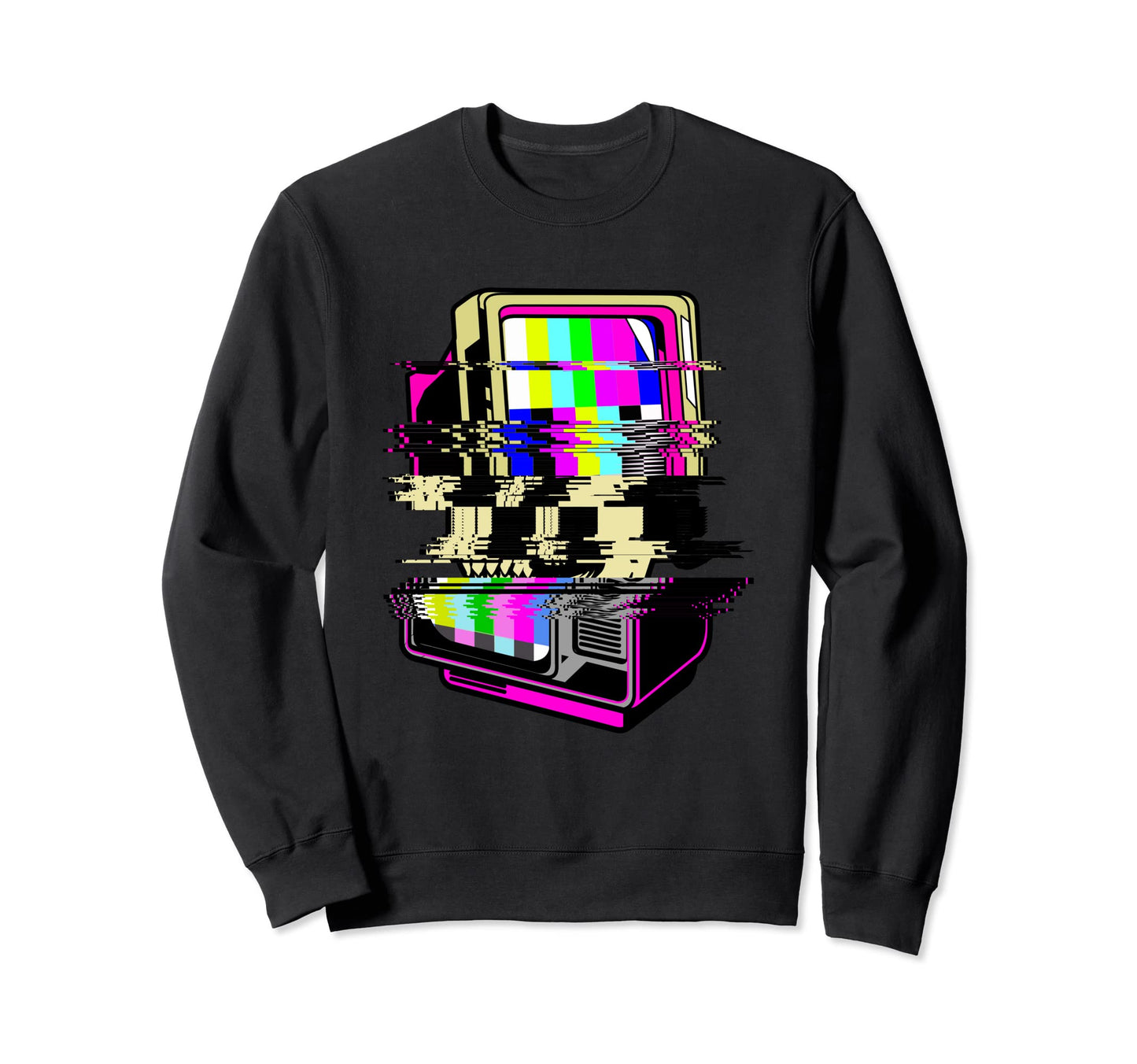 Aesthetic Vaporwave Synthwave Sweatshirt - Minimalist Print for Adults - T-Shirt, Sweatshirt, Hoodie