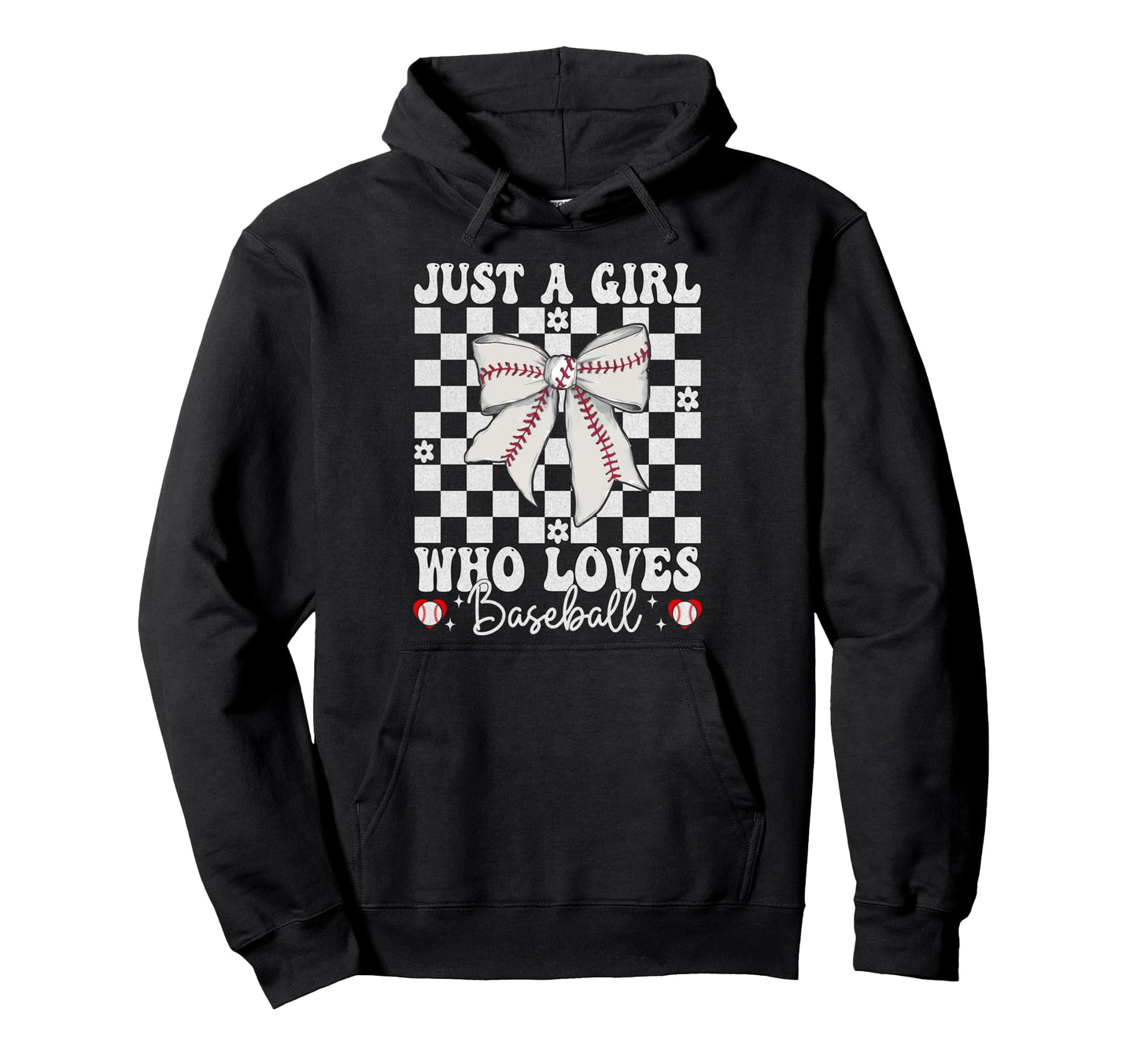Just Who Loves Baseball Baseball Mom Hoodie - Custom Art Print Unisex - T-Shirt, Sweatshirt, Hoodie