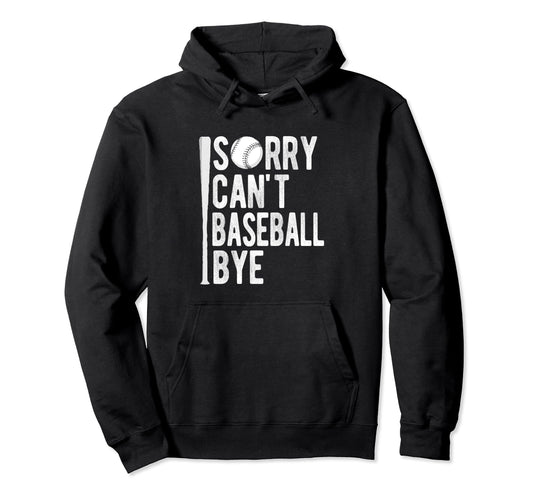 Baseball Game Stadium Bye Athlete Sport Home Hoodie - Graphic Print Unisex - T-Shirt, Sweatshirt, Hoodie