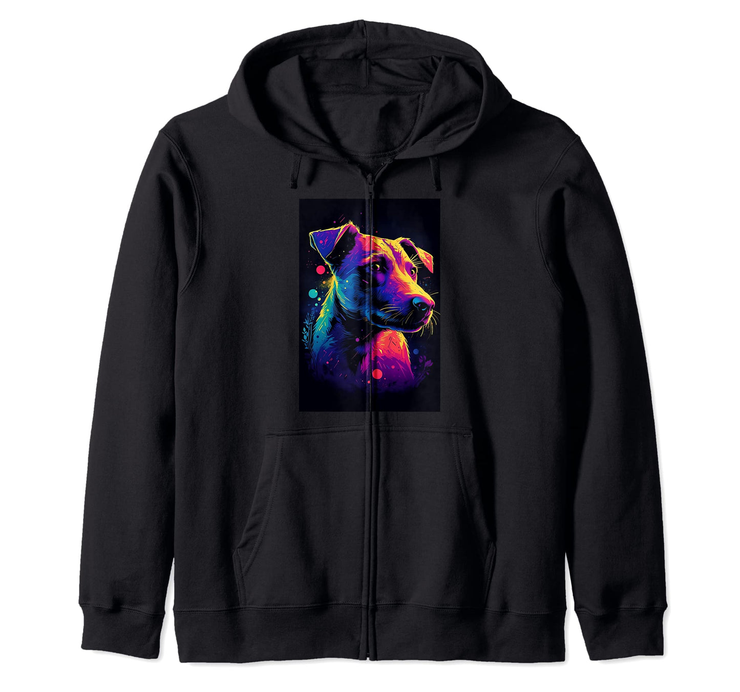 80S Chillwave Hunde Synthwave T-Shirt - Graphic Print Men Women - T-Shirt, Sweatshirt, Hoodie