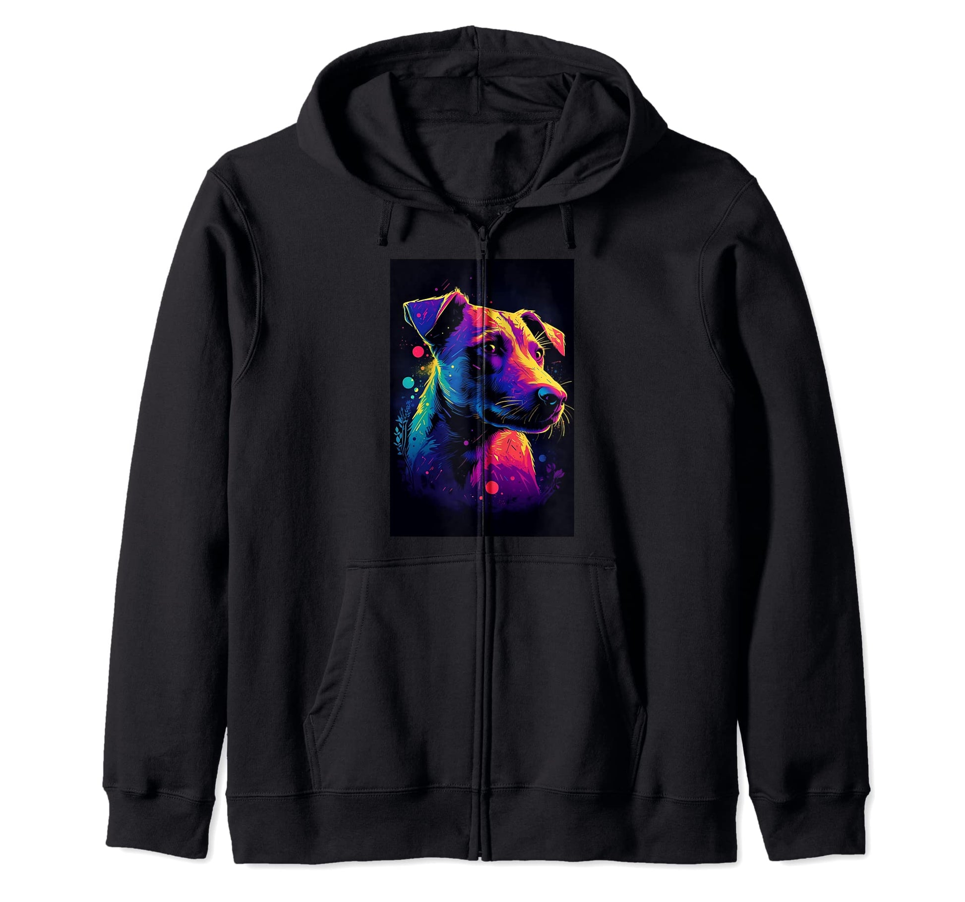 80S Chillwave Hunde Synthwave T-Shirt - Graphic Print Men Women - T-Shirt, Sweatshirt, Hoodie