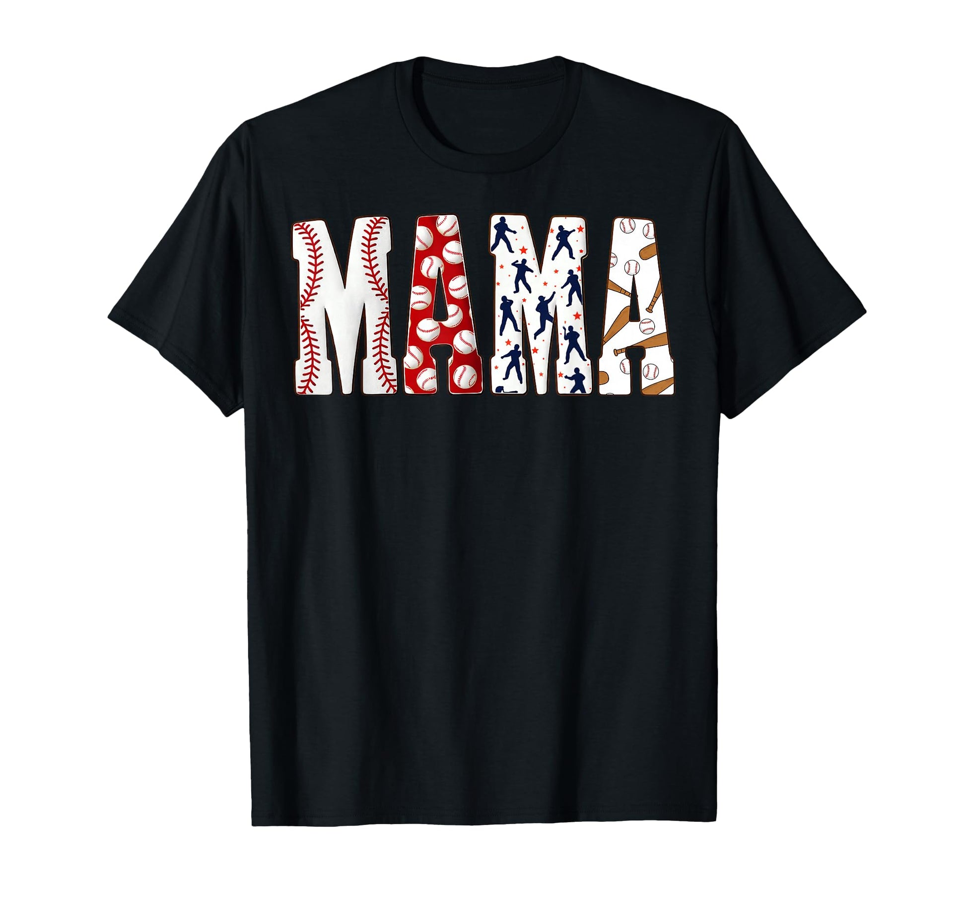 Leopard Baseball Mama Baseball Mom T-Shirt - Custom Art Print Men Women - T-Shirt, Sweatshirt, Hoodie