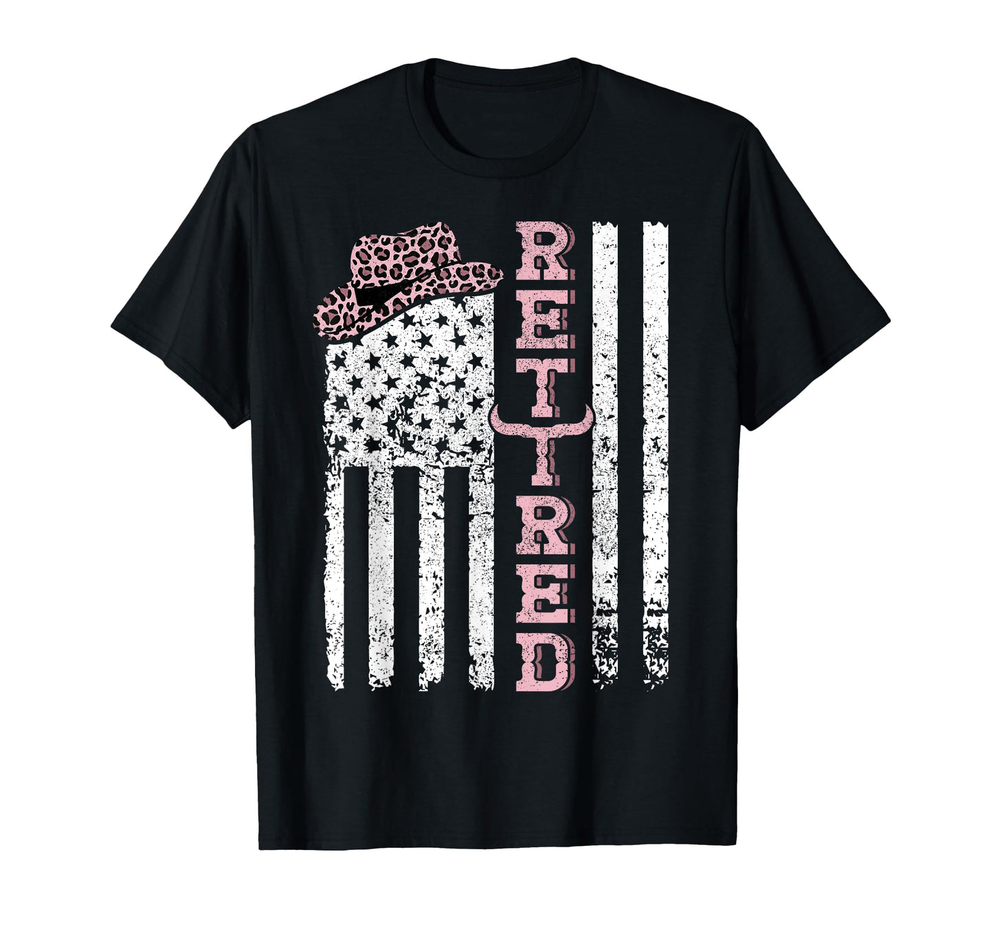 Usa Flag Western Happy Retirement T-Shirt - Streetwear Style Men Women - T-Shirt, Sweatshirt, Hoodie