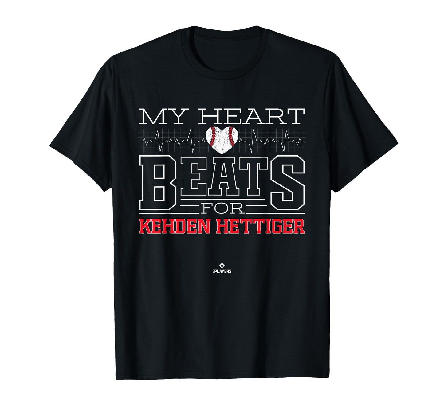My Heart Beats Kehden Hettiger T-Shirt - Casual Everyday Wear for Adults - T-Shirt, Sweatshirt, Hoodie