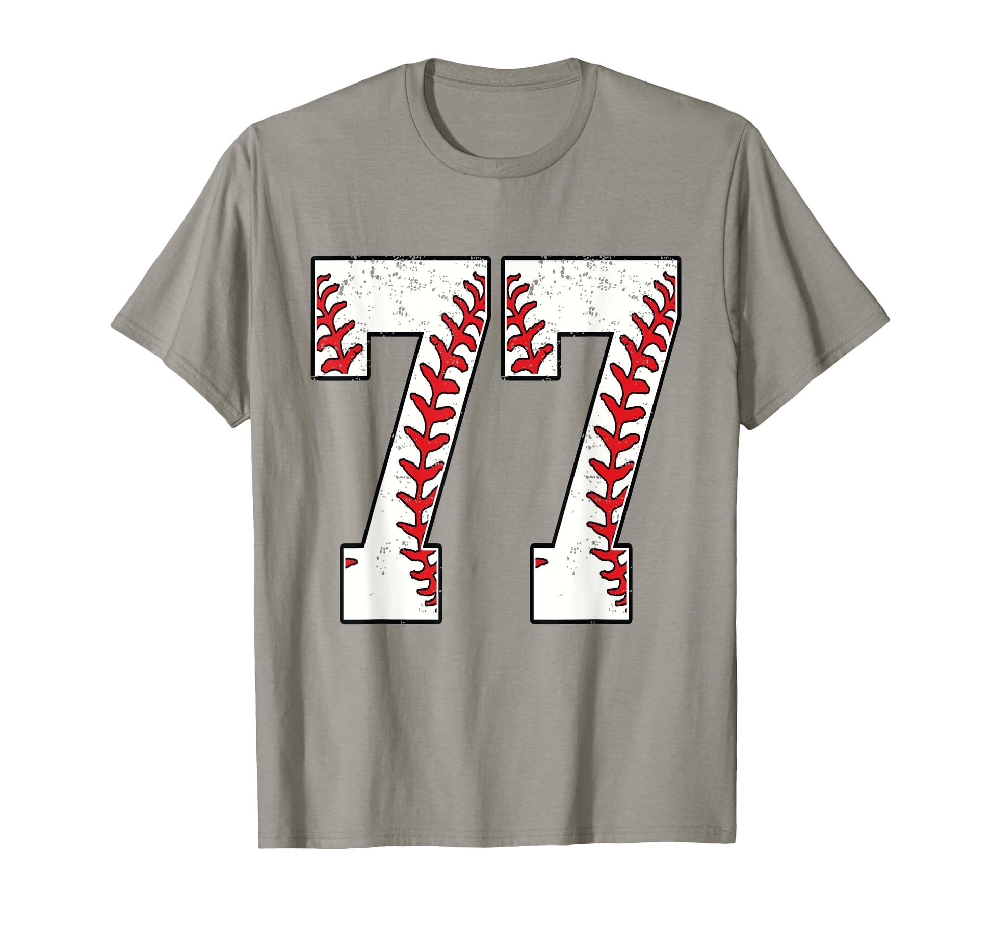 Number 77 Baseball 77 Jersey T-Shirt - Casual Everyday Wear Men Women - T-Shirt, Sweatshirt, Hoodie