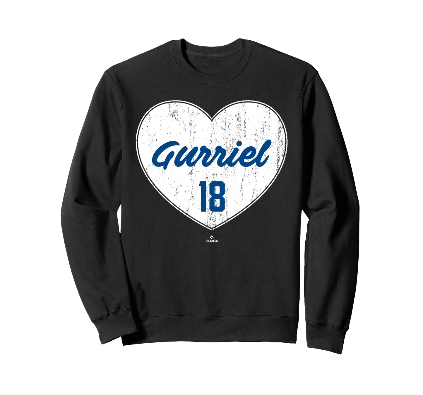 Distressed Heart Yuli Gurriel Sweatshirt - Fun Novelty Design Men Women - T-Shirt, Sweatshirt, Hoodie