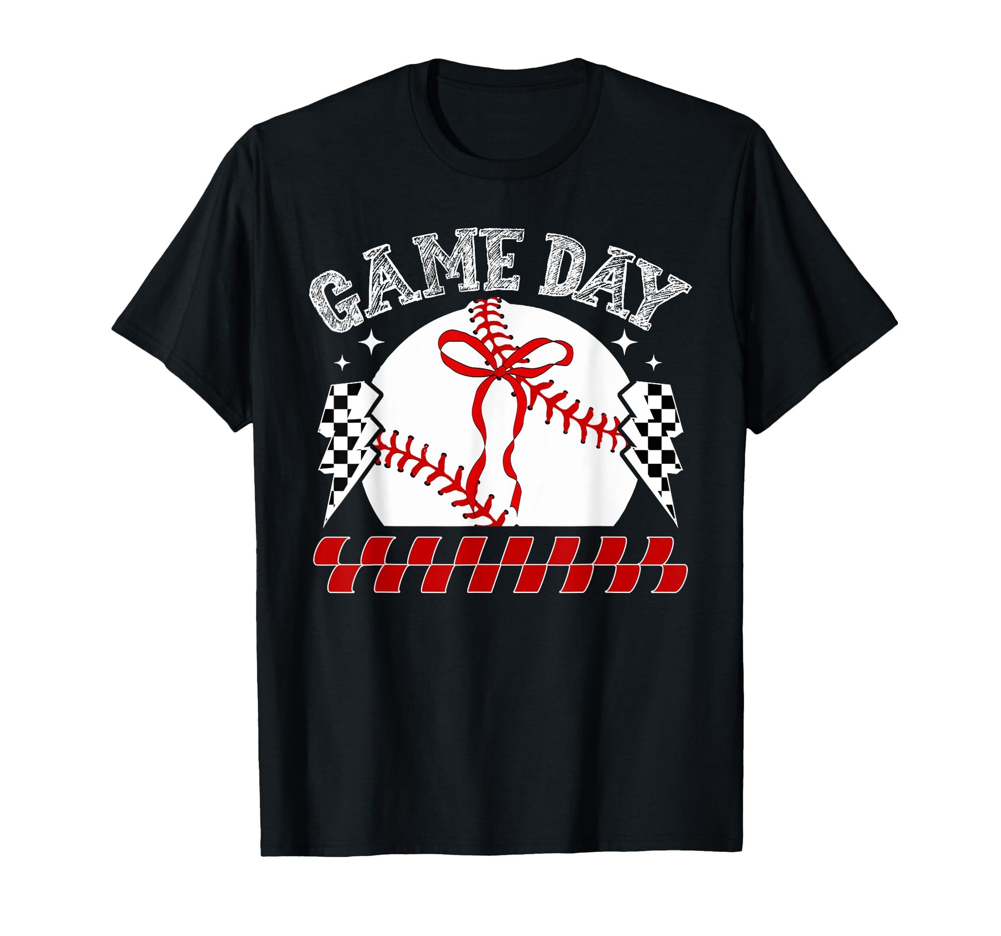 Baseball Game Day Coquette Game Day T-Shirt - Novelty Apparel for Adults - T-Shirt, Sweatshirt, Hoodie